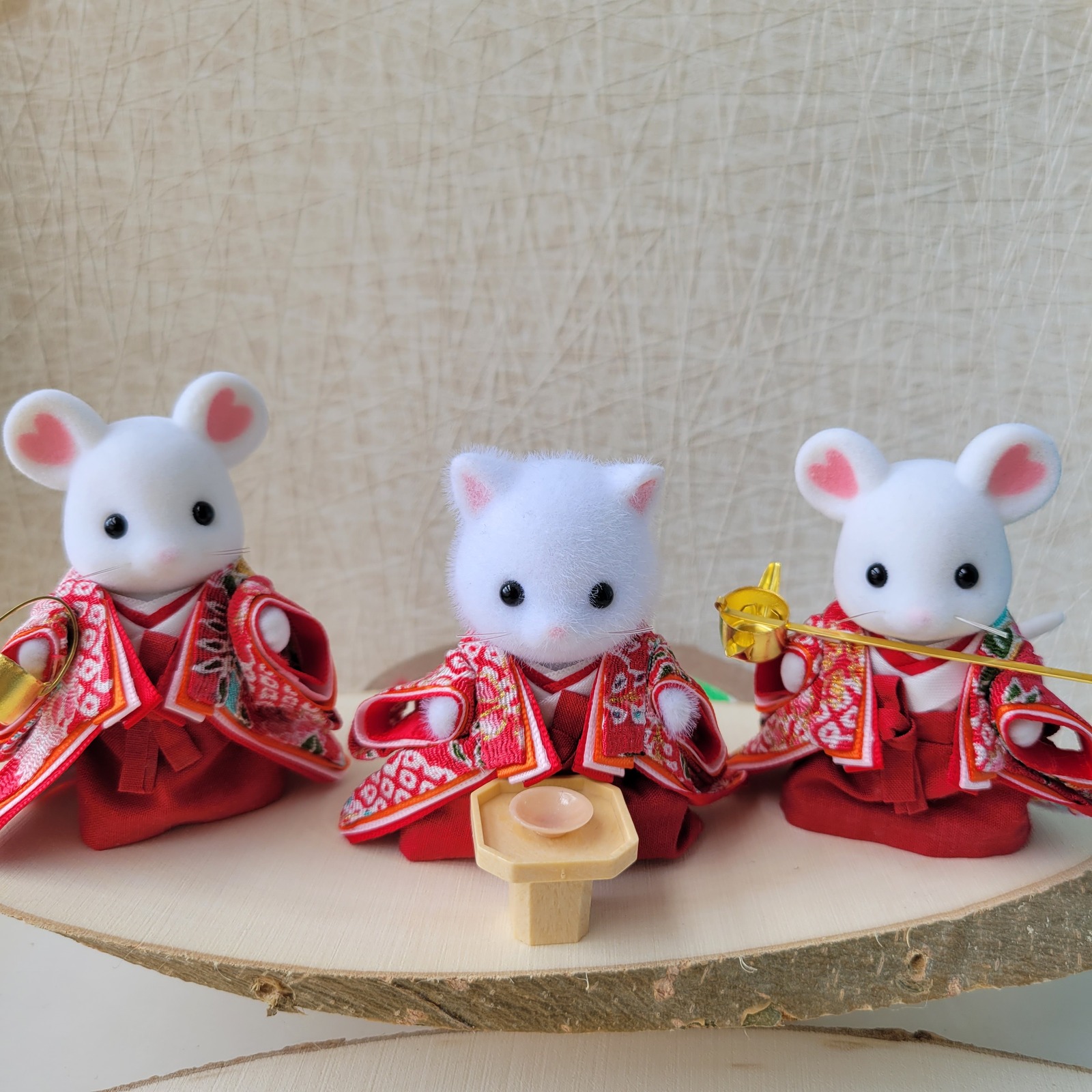 シルバニアファミリー ひな祭り 三人官女 雛人形 雛祭り - Alice