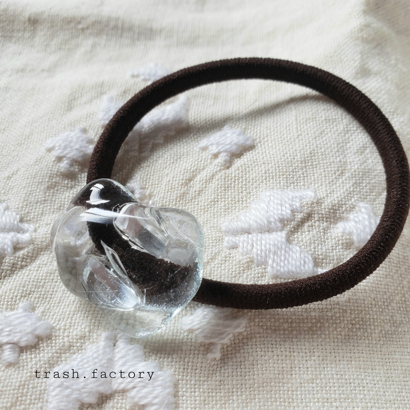 ガラスヘアゴム - trash.factory | minne byGMOペパボ 国内最大級の