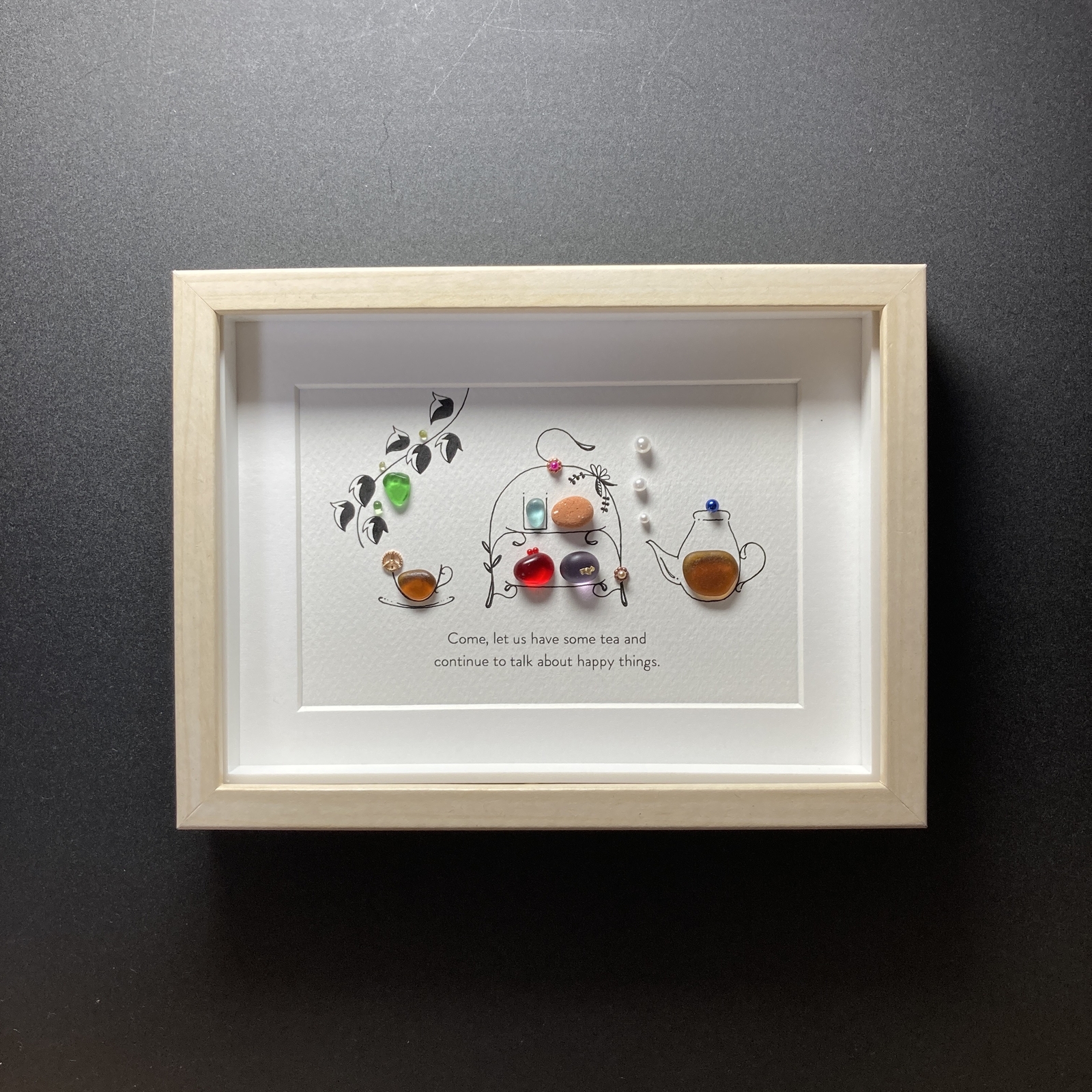 シーグラスアート「カクテル」送料無料 - ゆきみ工房 | minne byGMO