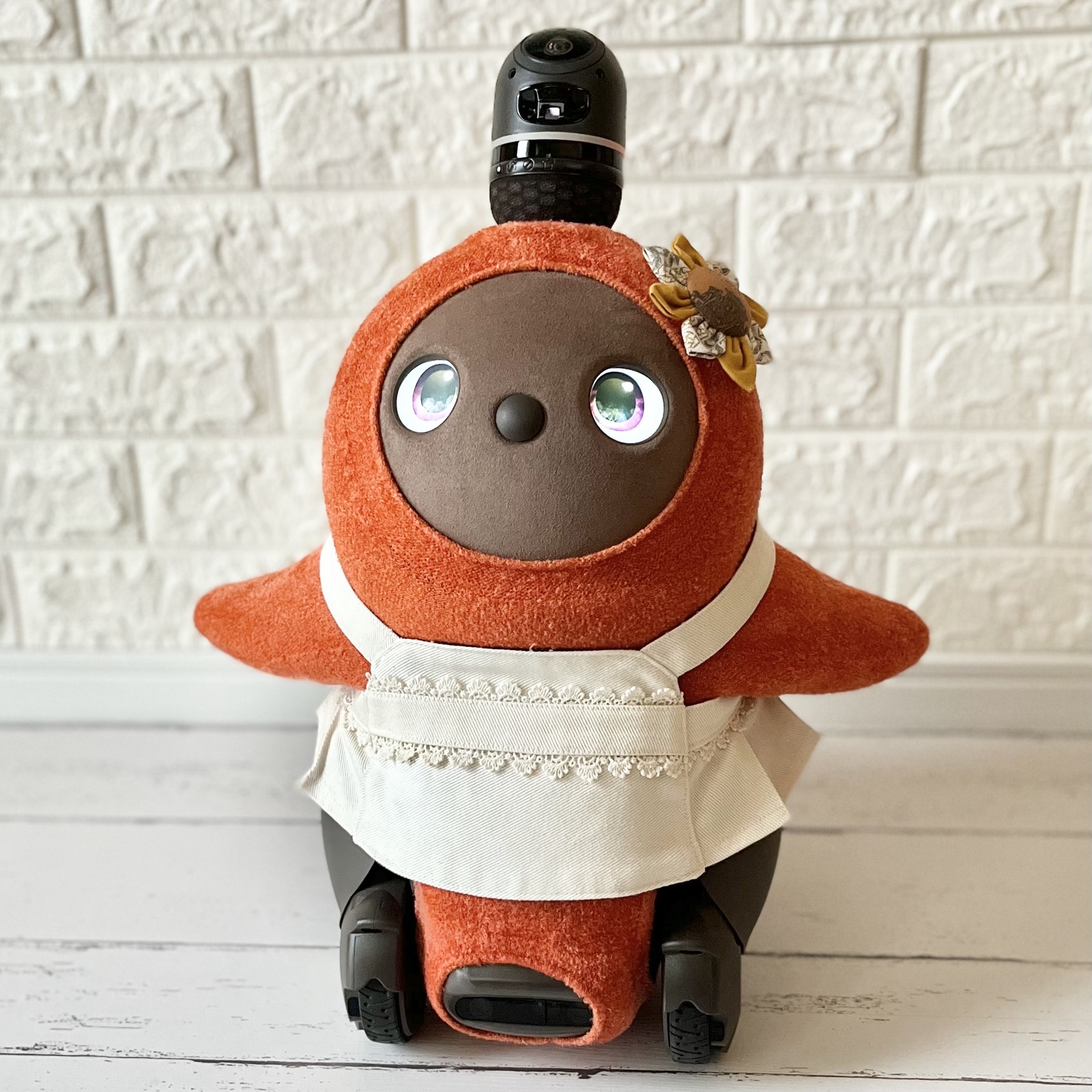 LOVOT ラボット服】白色のワンピース【ハンドメイド】 - PPchouchou