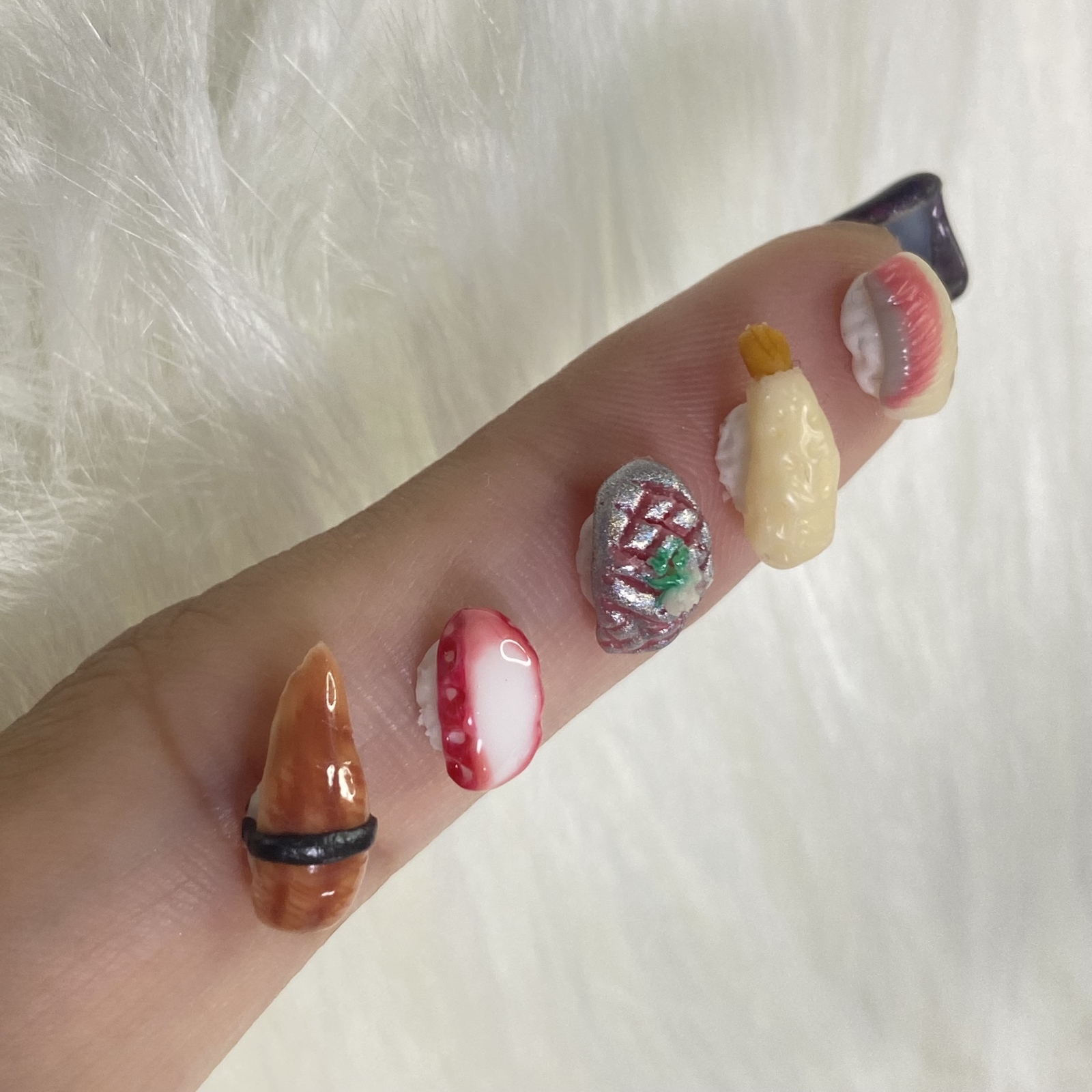お寿司ネイル 3Dネイル 3Dパーツ お寿司パーツ お寿司3Dネイル - NEGi