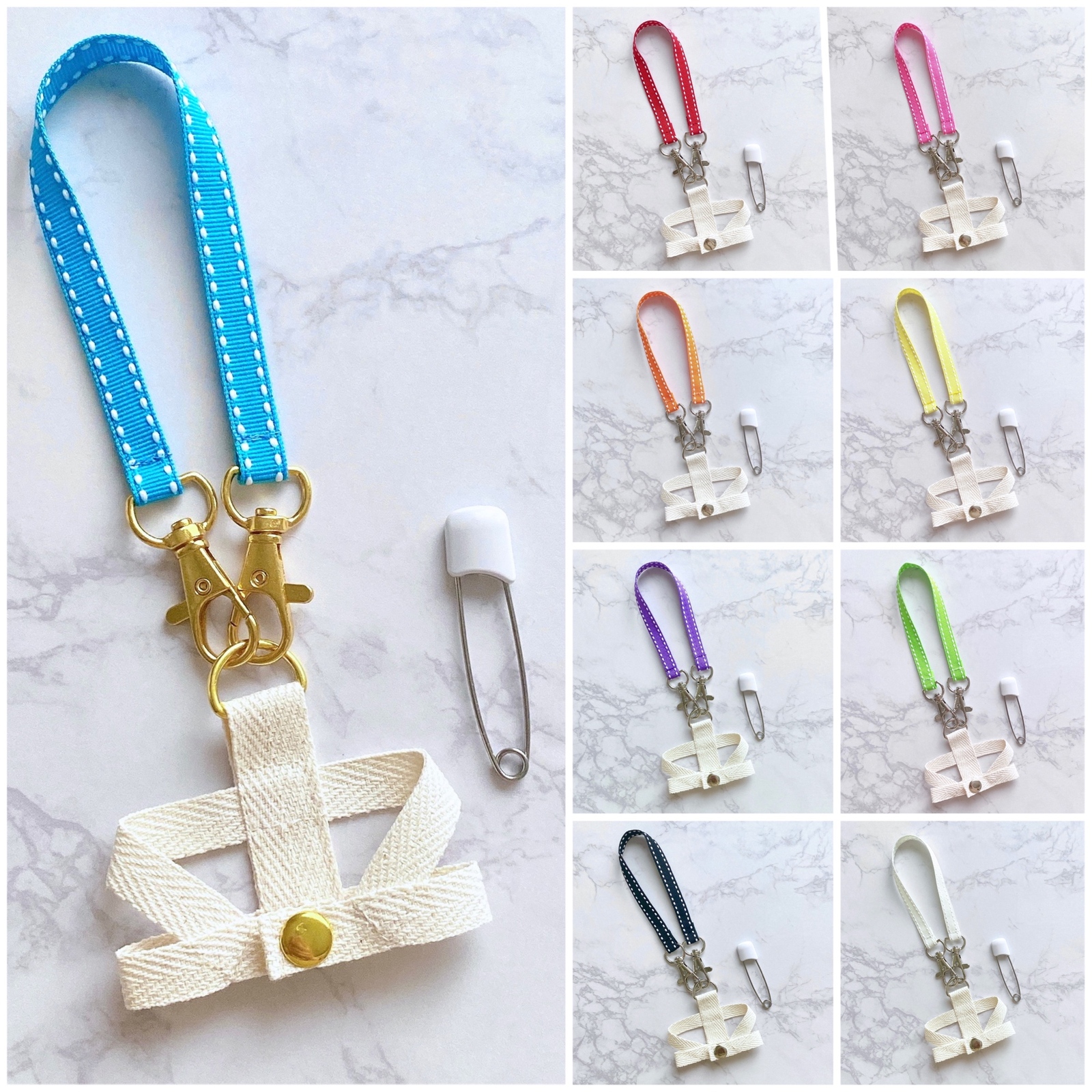 ちびぬい 紛失・盗難防止ハーネス (ゴールド or シルバー)｜推し活