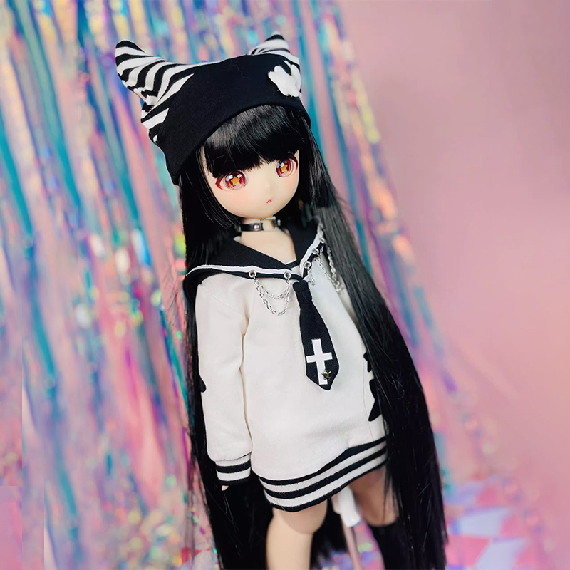 ドール服 4点セット1/4サイズドール衣装bjd1/4doll服 5色 - kzsqn