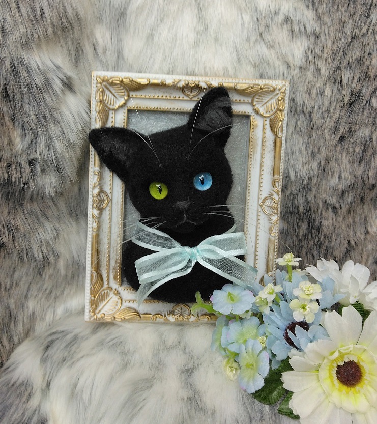 オッドアイの黒猫 - CIEL'S GALLERY | minne byGMOペパボ 国内最大級の