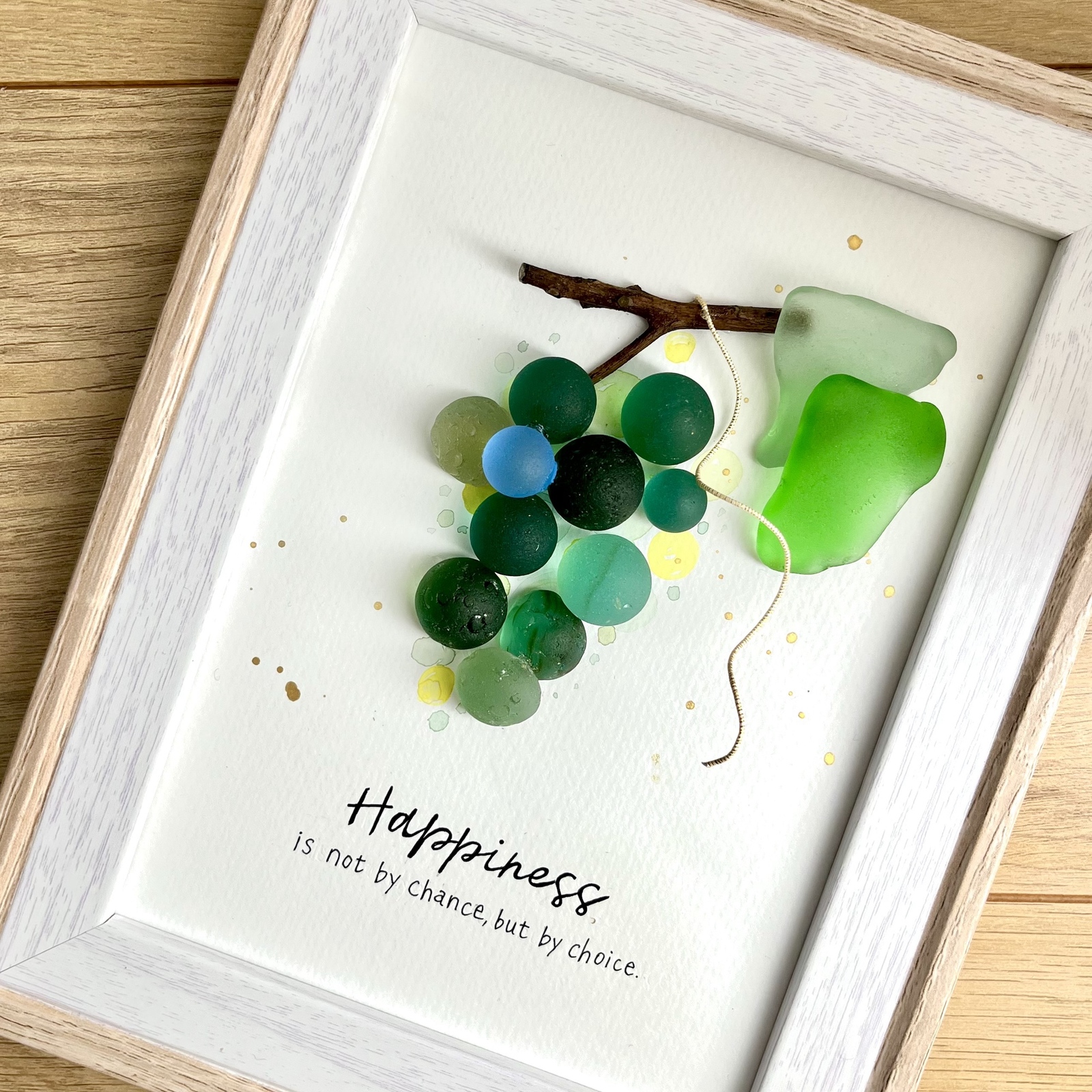 シーグラスアート『アイス』夏 インテリア雑貨 - mocho05 | minne