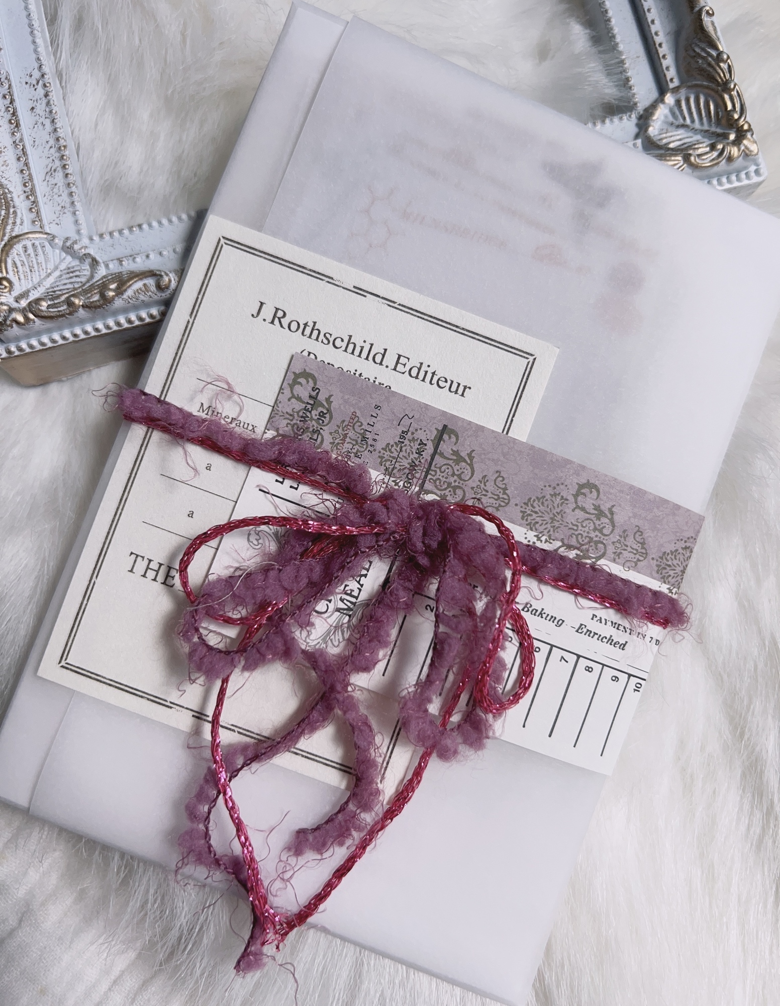 紙モノセット ジャンクジャーナル素材 詰め合わせ トレーシング