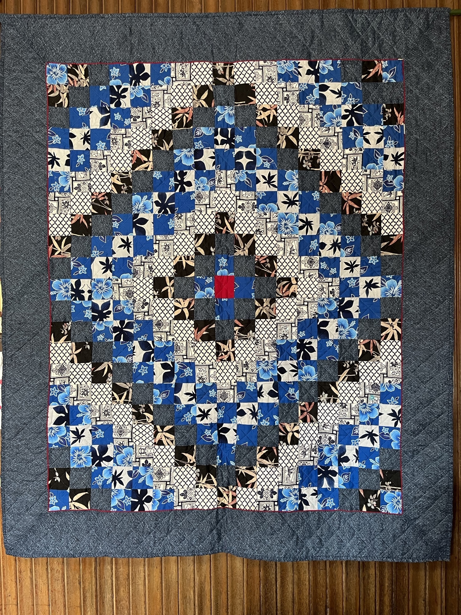 ハンドメイド パッチワーク キルト タペストリー ダイヤ ハンドメイド