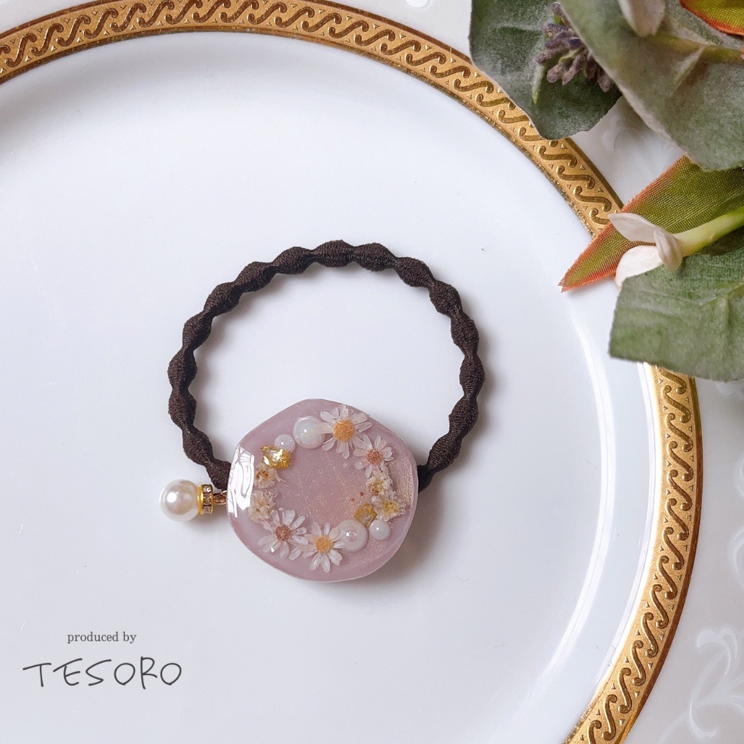 2333. 【大】レジンポニーフック・ヘアゴム・ブローチ 2092. 【大