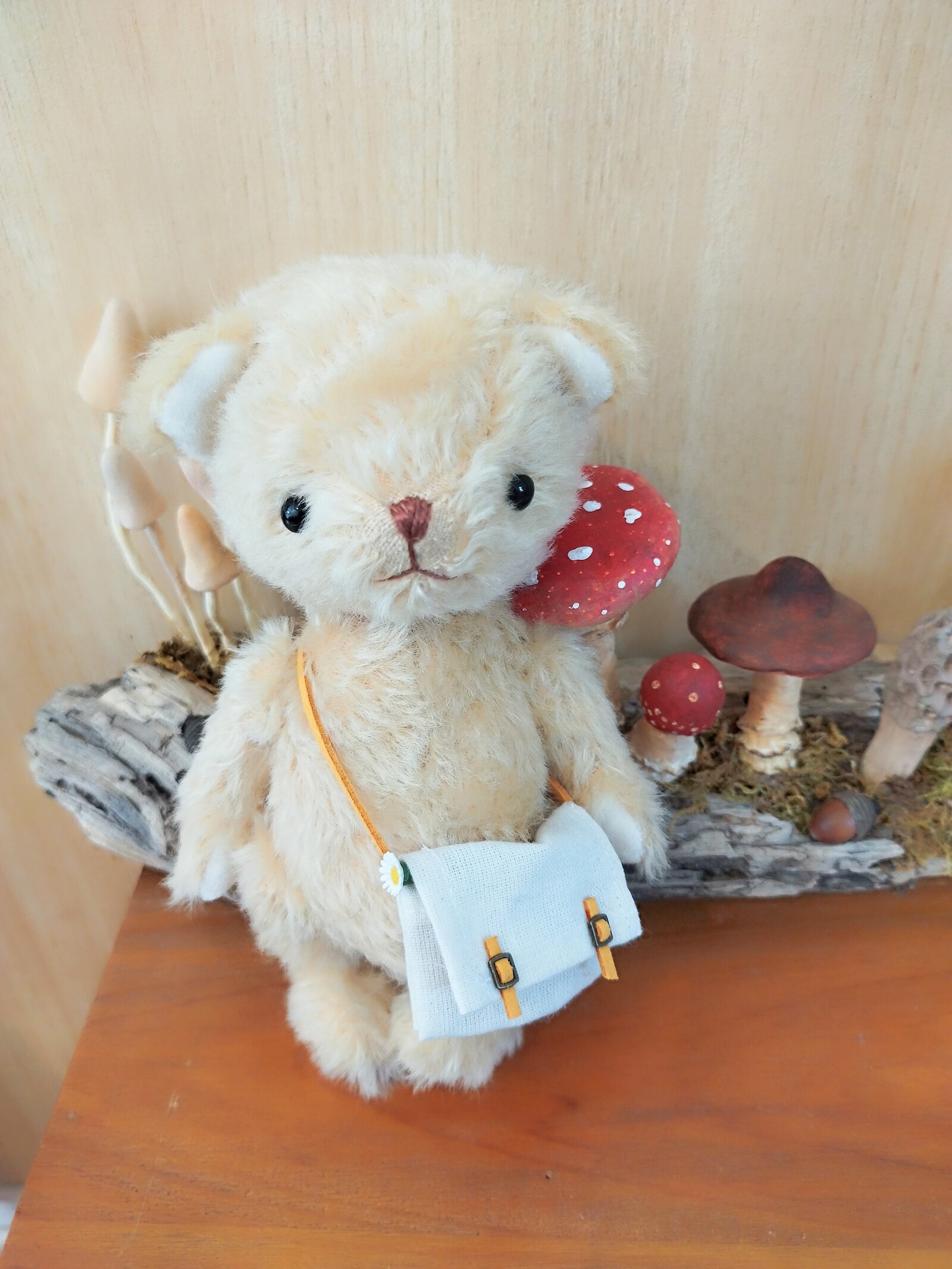 ぱっちりおめめ♡エキゾチック子猫ちゃん♡アートドール♡ぬいぐるみ