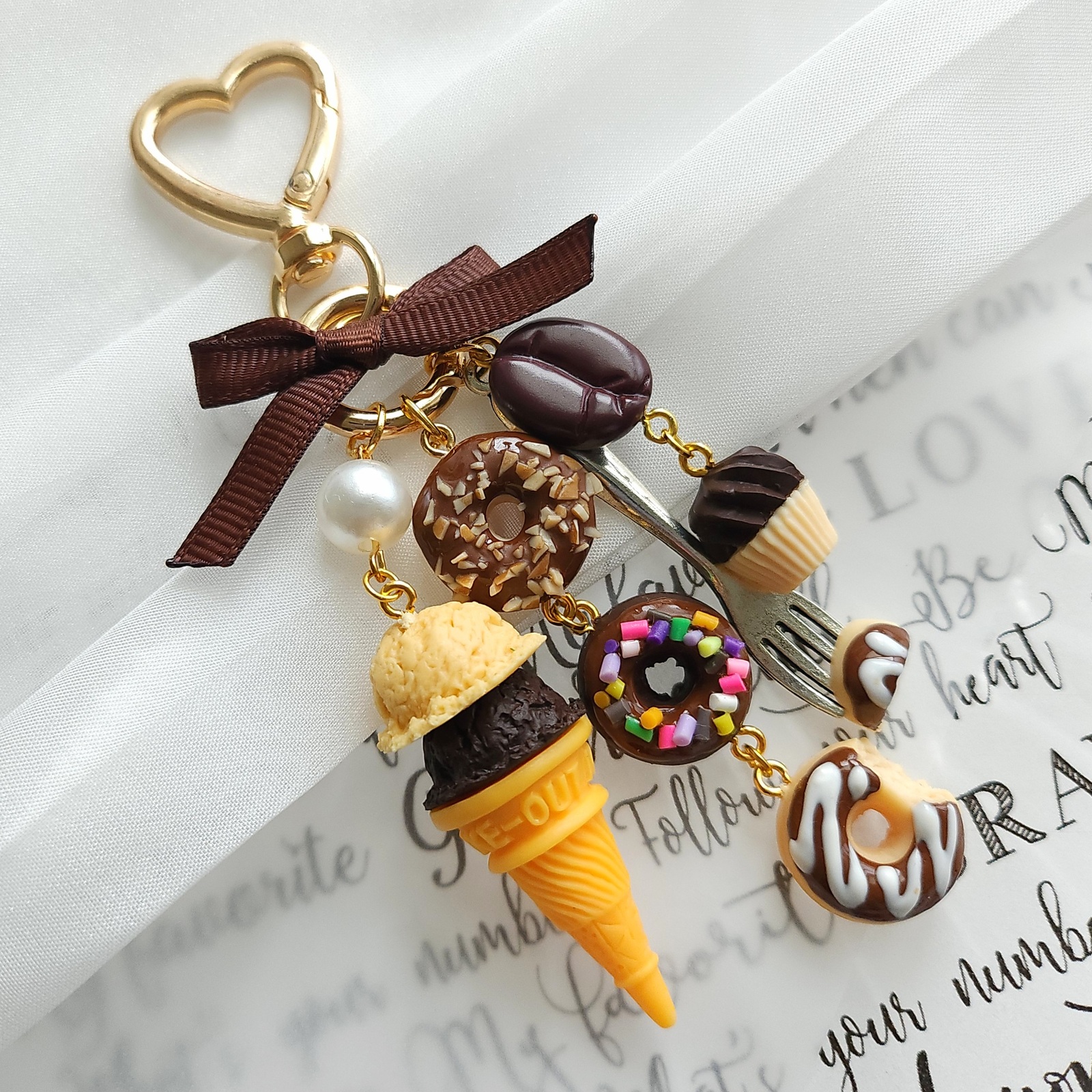 チョコレートスイーツ】 / フェイクスイーツ / キーホルダー