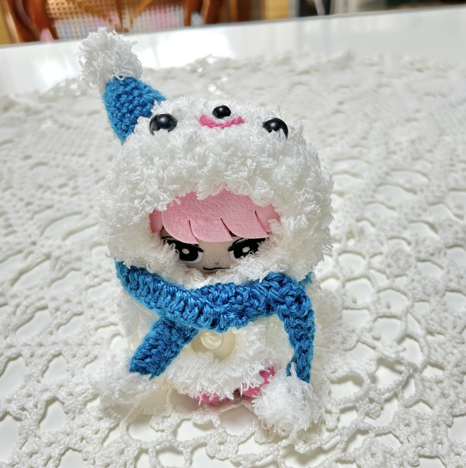 選べるメンカラ！すのチルぬいきぐるみ ぬい服チルぬい雪だるま