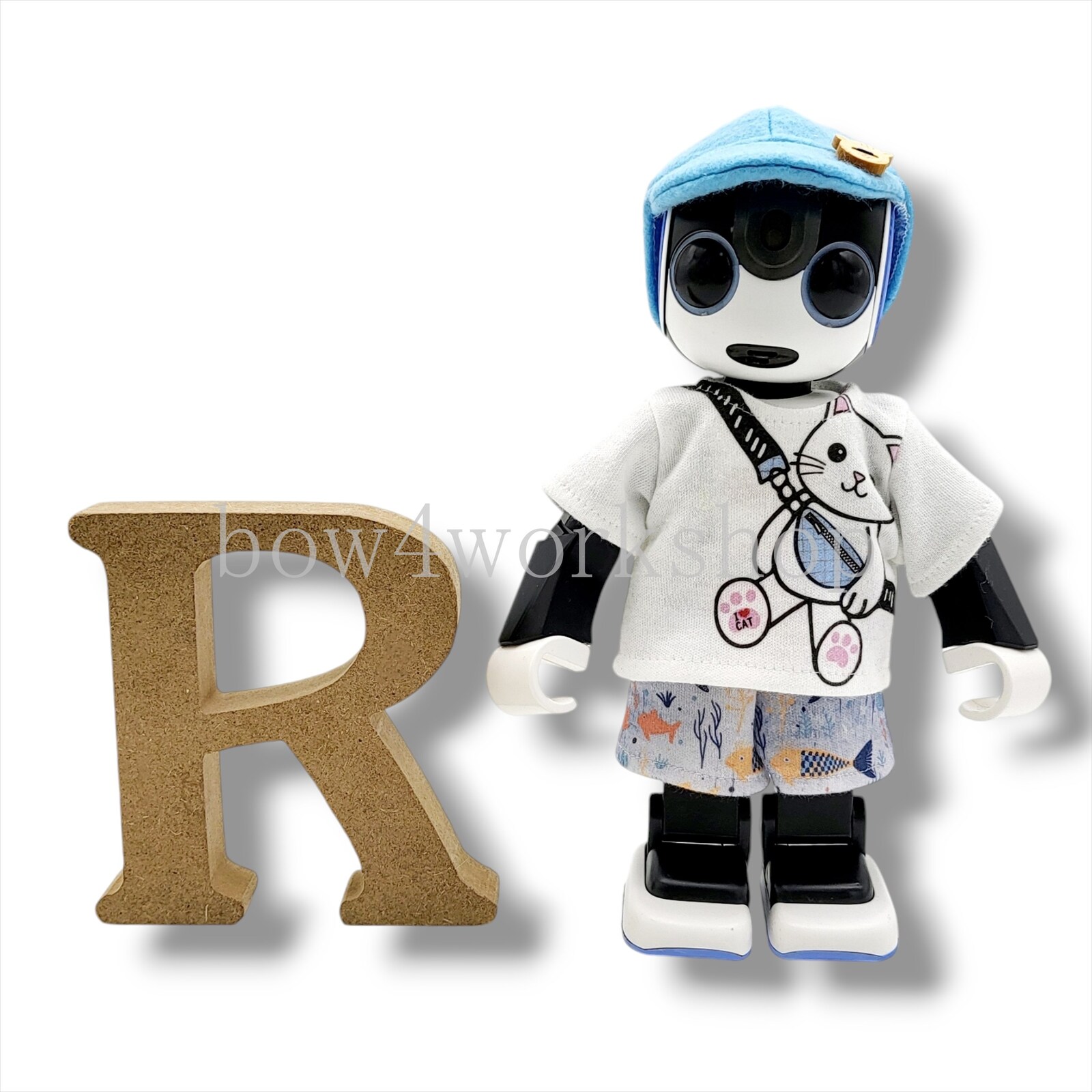 RoBoHoN ロボホンの服ハンドメイド I♥BEARプリントTシャツ3点セット