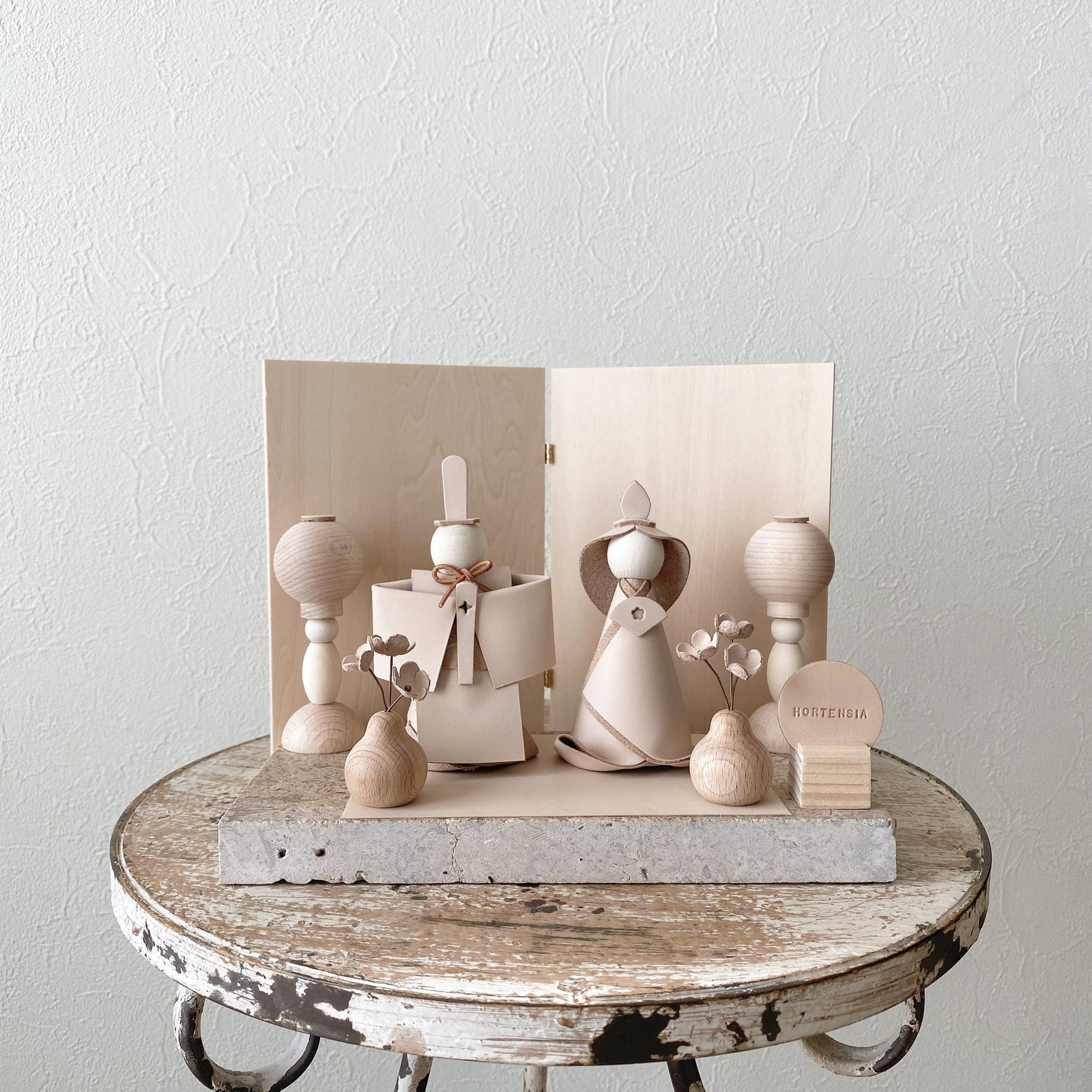 Leather Ohinasama レザーお雛様 - Hortensia | minne byGMOペパボ