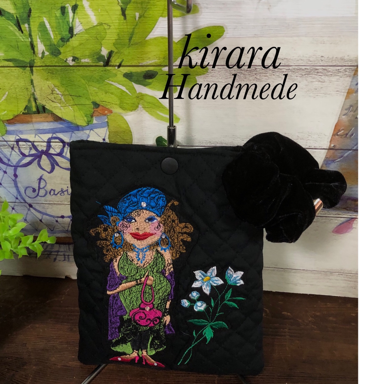 ロラライハリス刺繍 トートバッグ＆ショルダーバッグ - kirara1122