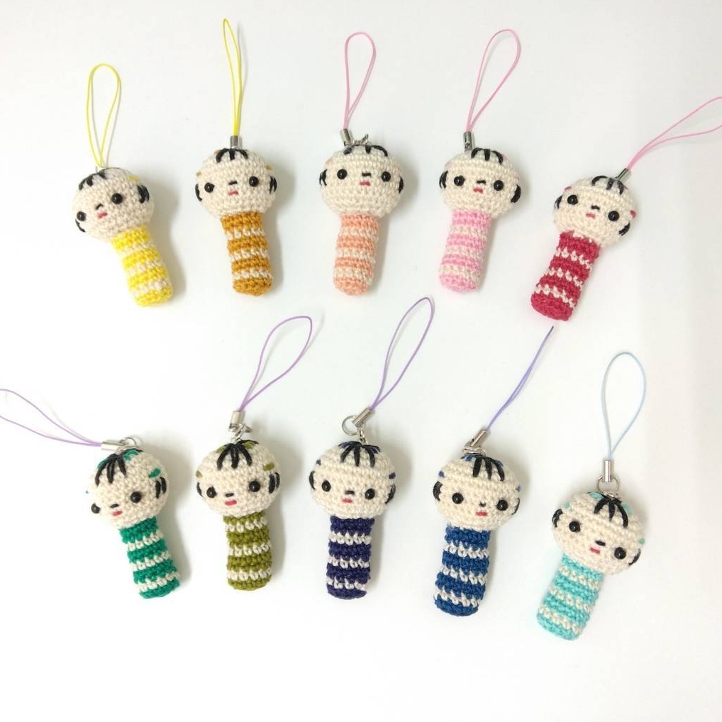 あみぐるみこけしストラップ - KAGA3-K'S GALLERY | minne byGMOペパボ