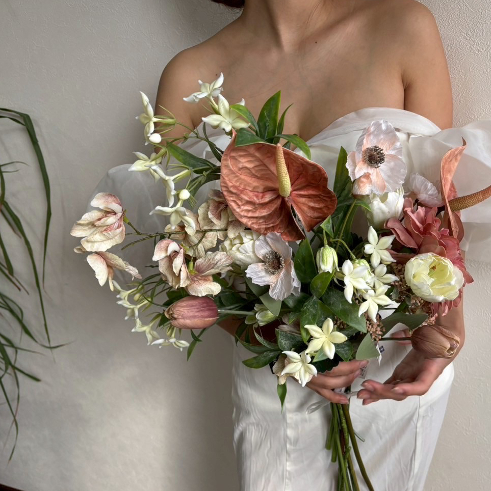 アートフラワーブーケ】アーティフィシャルフラワーブーケ