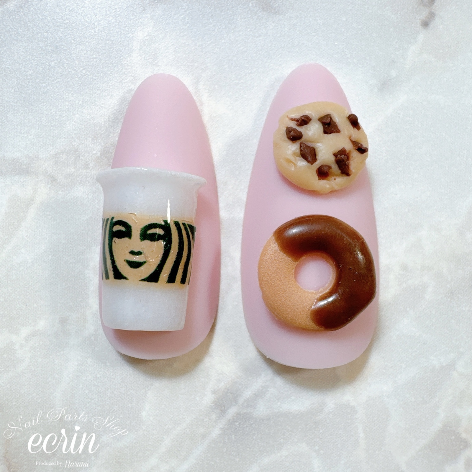スターバックス ネイルパーツセット - ecrin♡3Dパーツ専門店 | minne