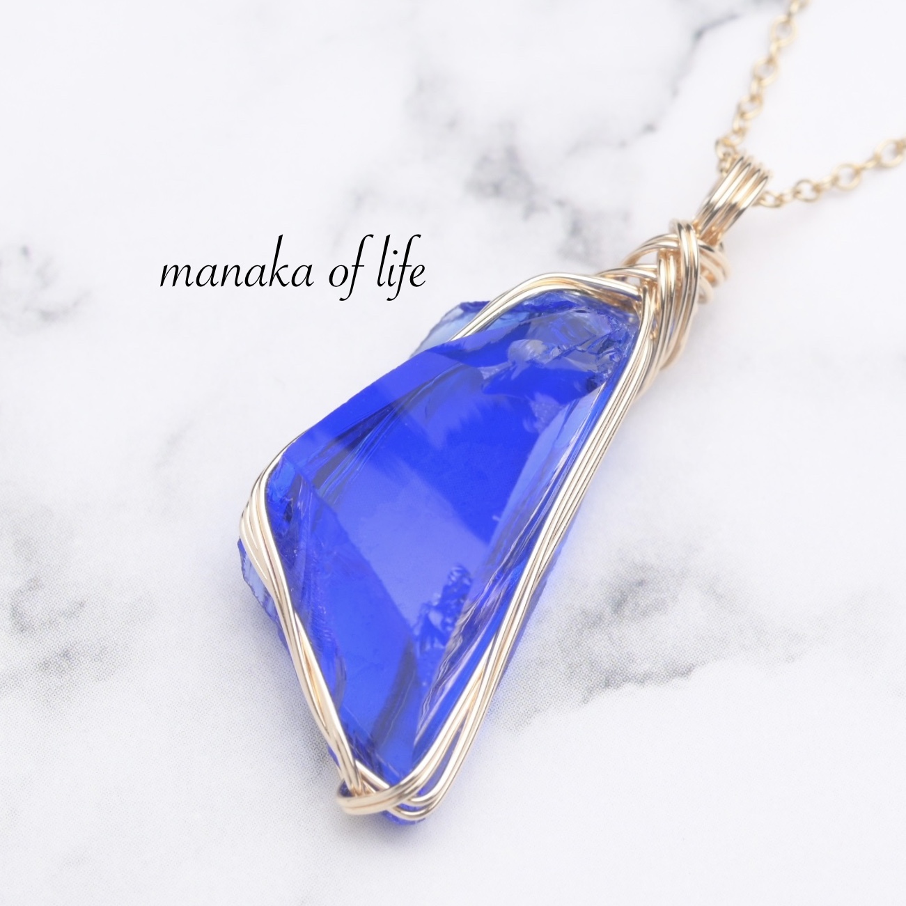 アースシャーマンアンダラクリスタル×レモンクォーツのワイヤー