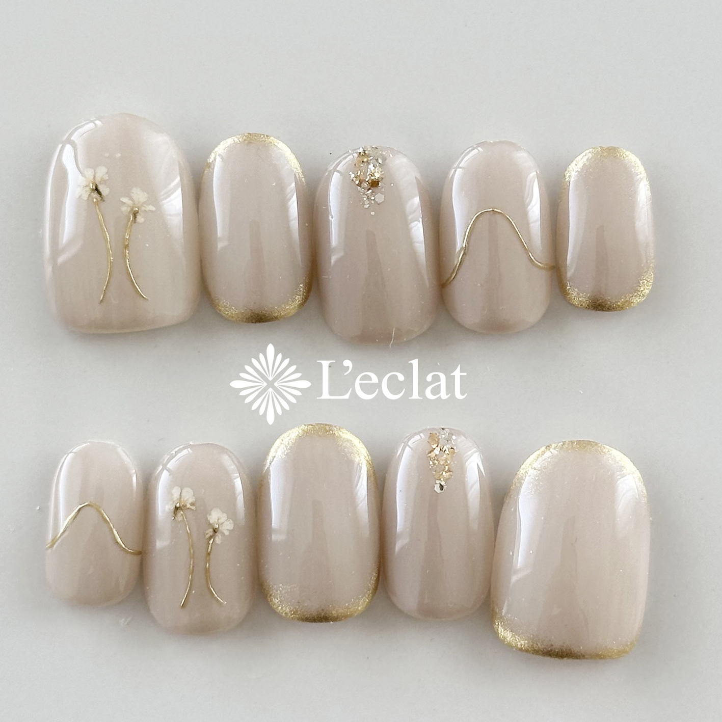 サイズ確認用ネイルチップ(カジュアルラウンド) - ATELIER-KIPP'S