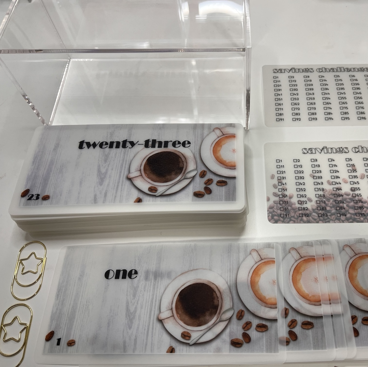 コーヒー】貯金BOX【1〜100】 - hiro-saving | minne byGMOペパボ 国内