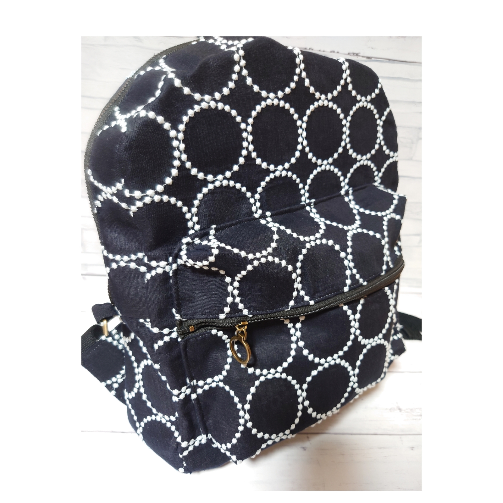 ミナペルホネン タンバリン ネイビー ミナペルホネン タンバリン