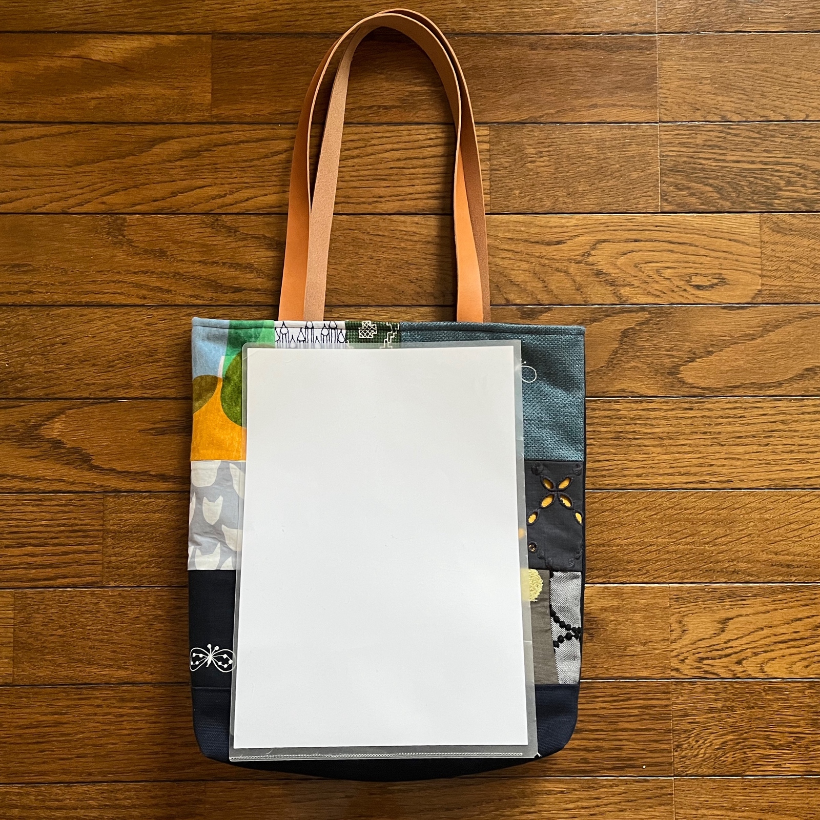 A4サイズ ミナペルホネン パッチワークバック - SENHANA-I 'S GALLERY