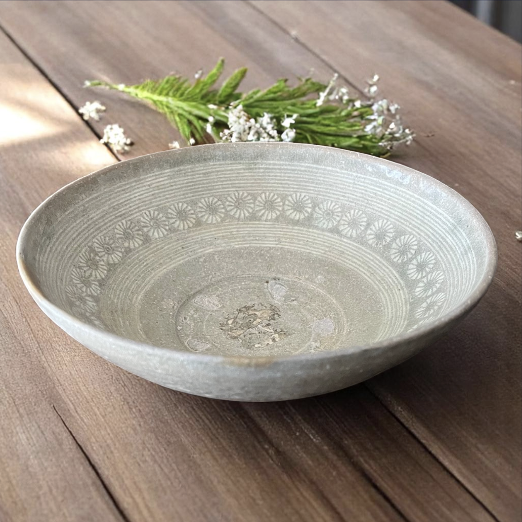 15世紀 李朝 花三島 菓子器 鉢 - Antique Art Nozomi 古美術 希 のぞみ