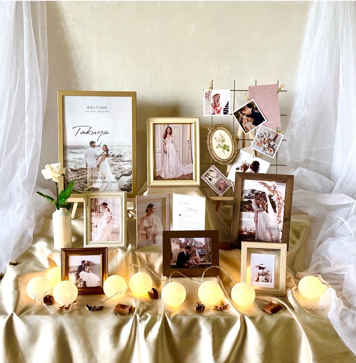 春婚 ウェルカムスペース おまとめ セット ナチュラル グリーン 結婚式