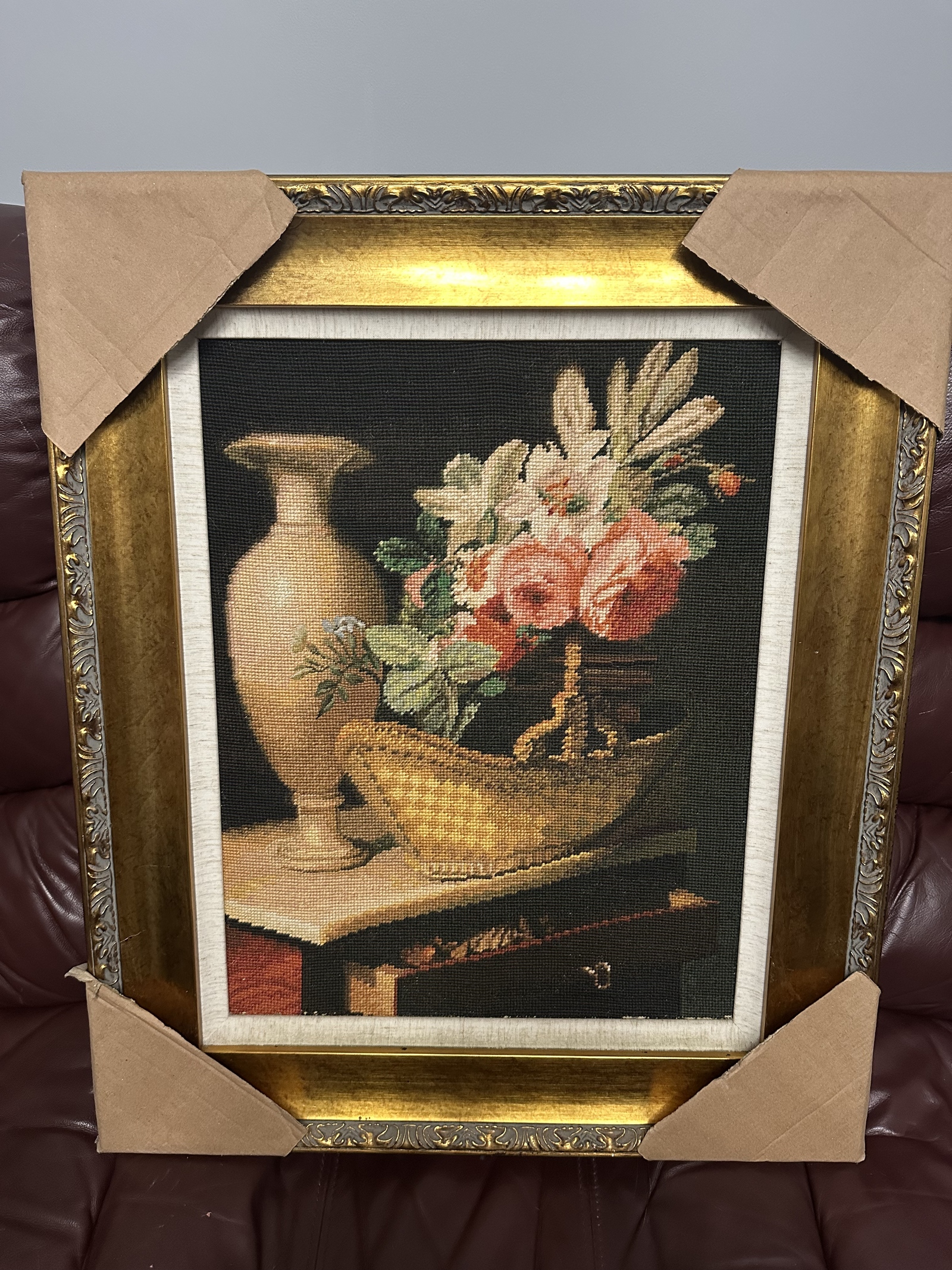 シーグラスアート『七夕』 フレームアート/壁掛け/シーグラス/ガラス