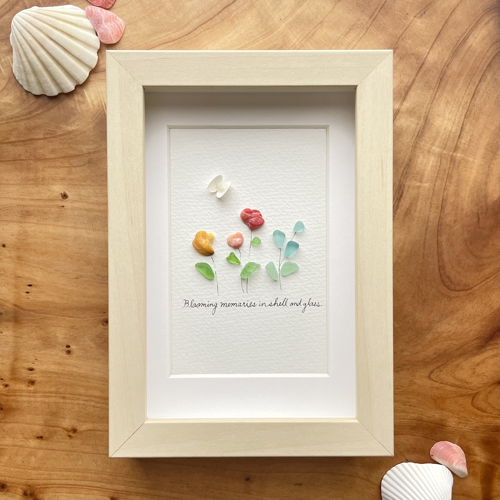 シーグラスアート パイナップルとブルーハワイ - Maison de COCO