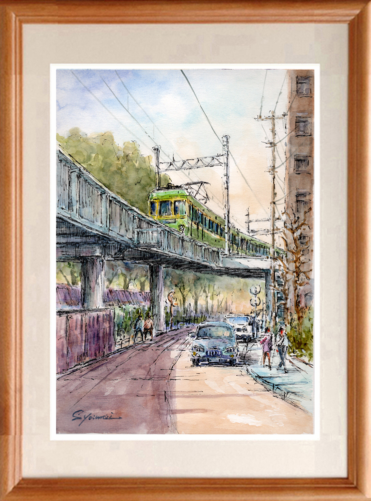 水彩画原画 フィレンツェの街 ＃587 - オーシャン画廊 | minne byGMO