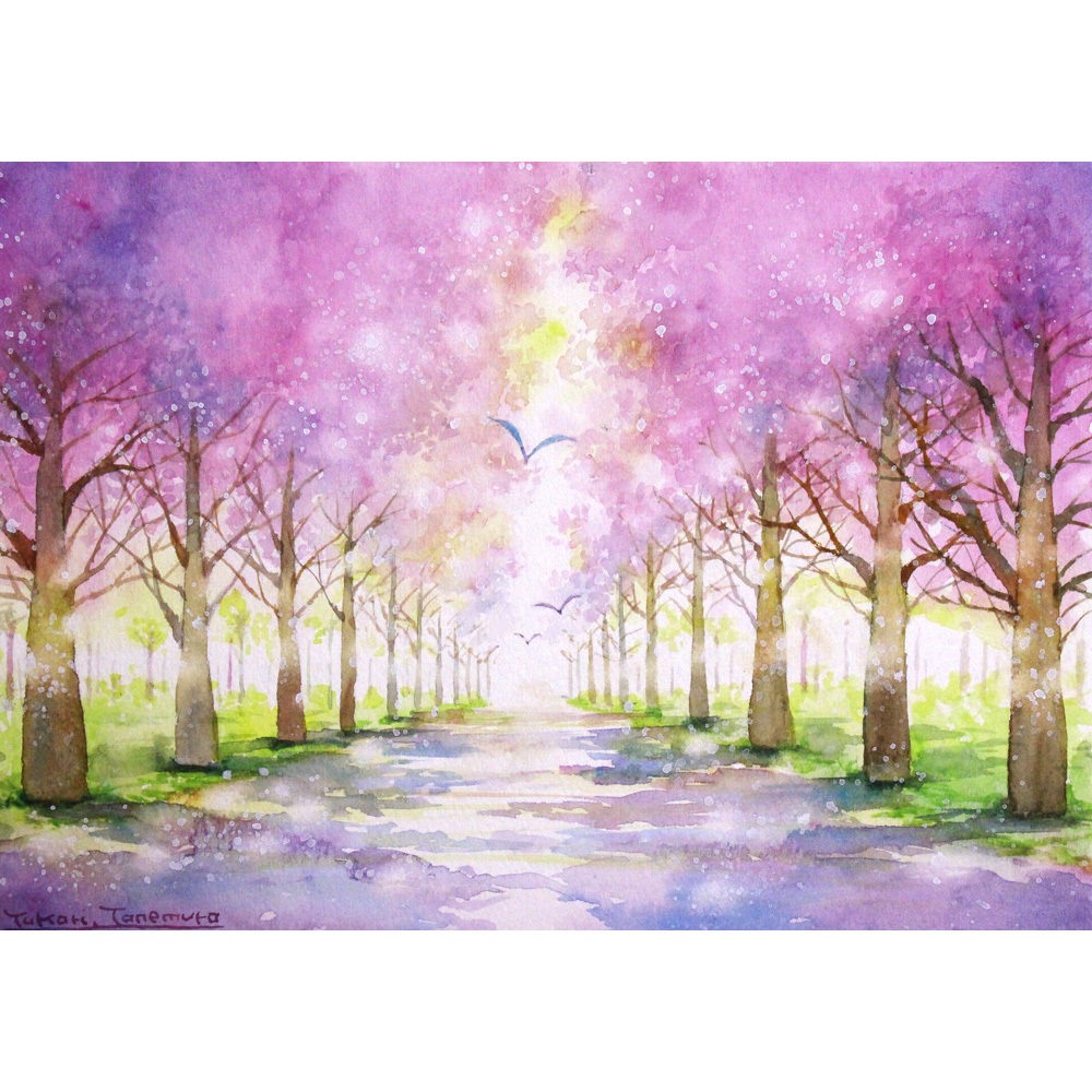 原画】鯉（アクリル画/額無し）☆魚 金魚 水 風水 絵画インテリア