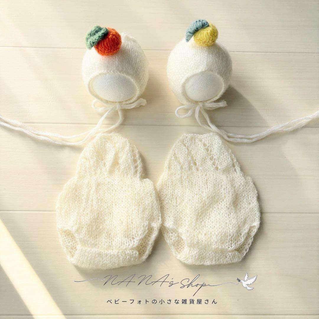 馬帽子&ニューボーンフォト撮影衣装 午年 ウマボンネット 月齢フォト