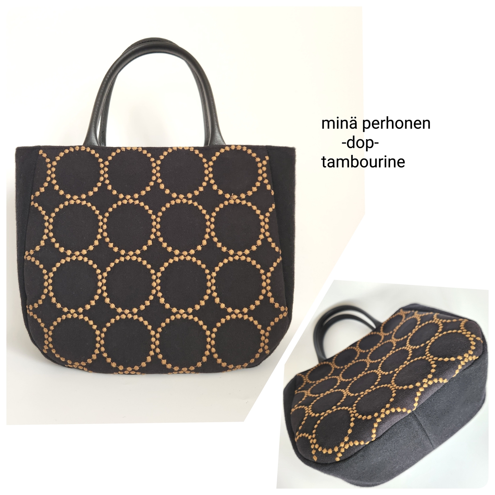 ミナペルホネン タンバリン ベージュ トートバッグ [受注製作