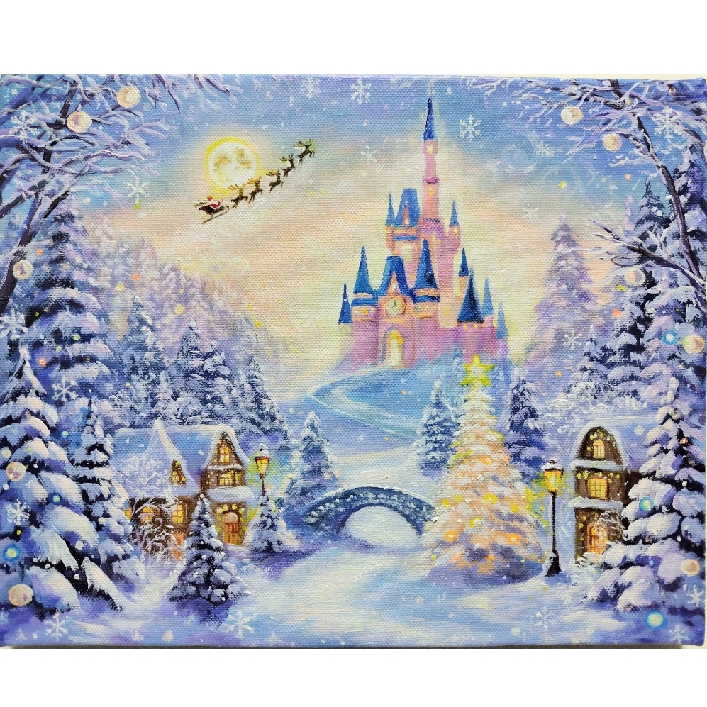 夢を見る日】アクリル画 F3 風景画 絵画 - ゆりか | minne byGMOペパボ