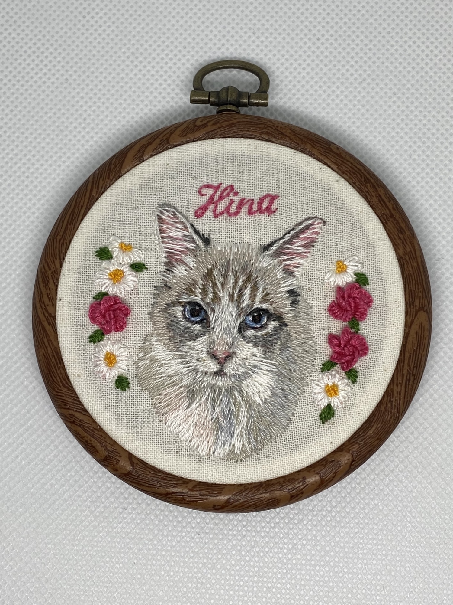 パピヨン うちの子刺繍 オーダーメイド - AMIAMIKUMING'S GALLERY