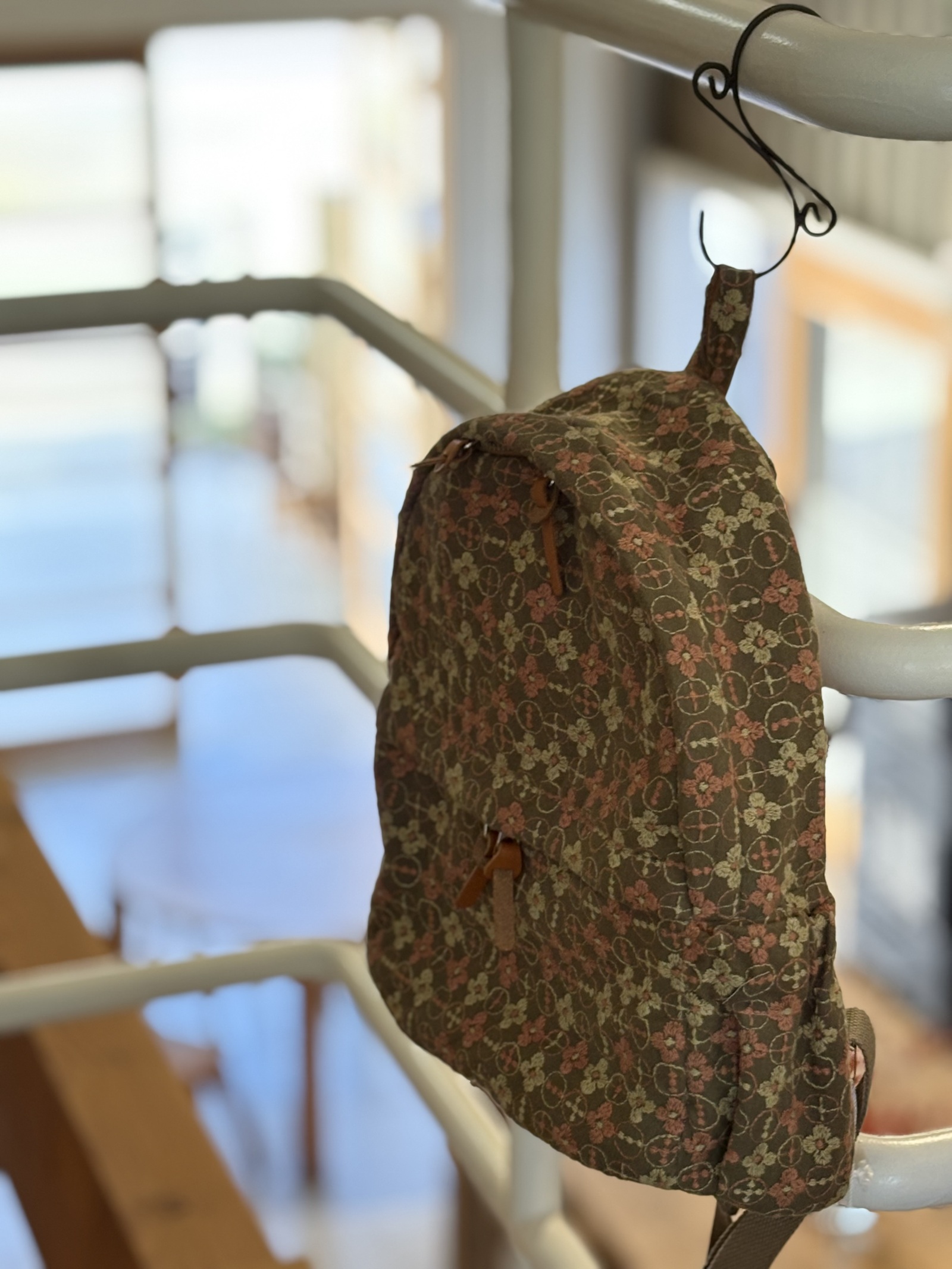 刺繍布＜ペラペラヨメナ＞綿キャンブリック グレー50センチ - 音の絵