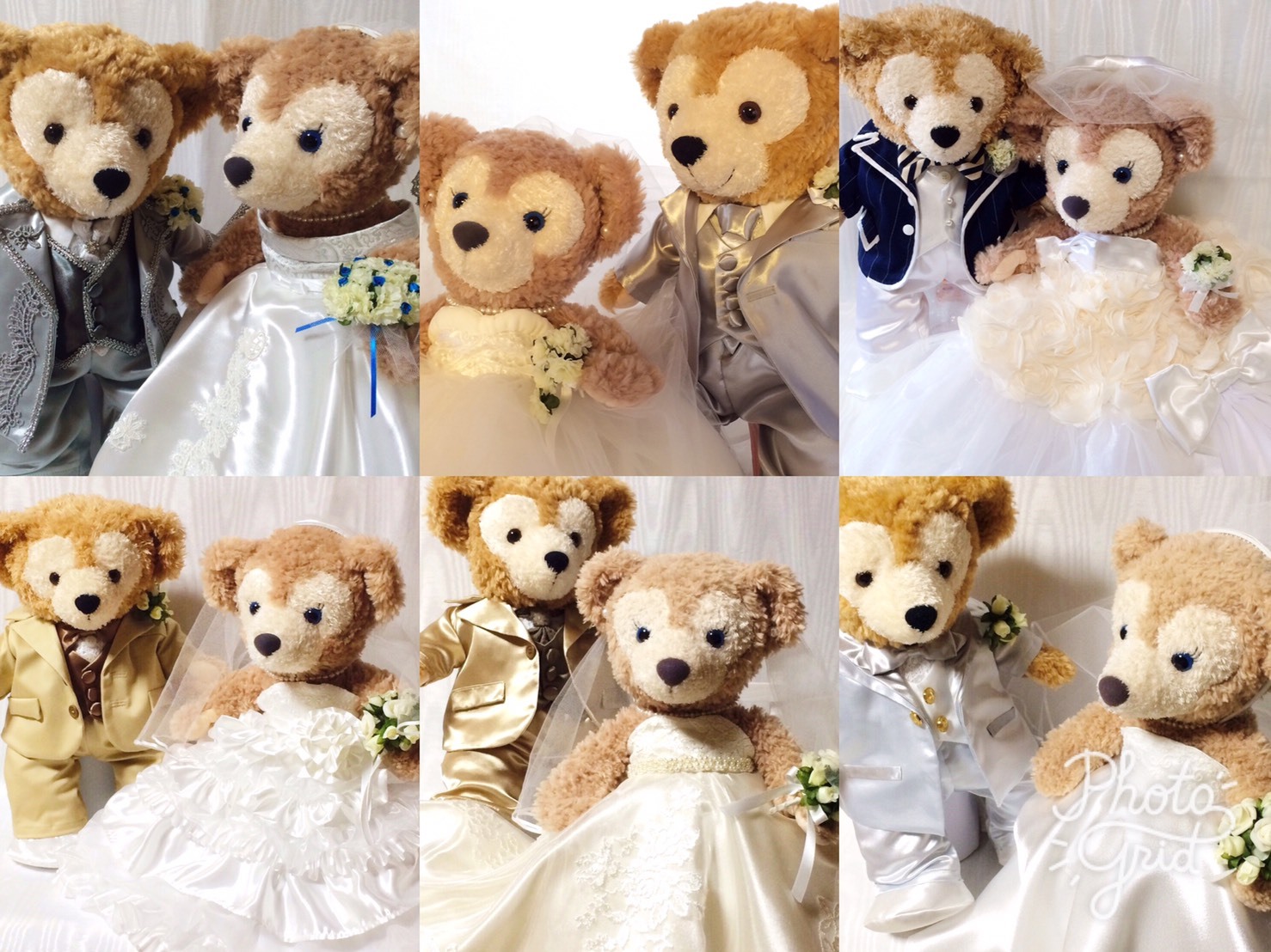 ダッフィー シェリーメイ キャナリークロージング ウェディング