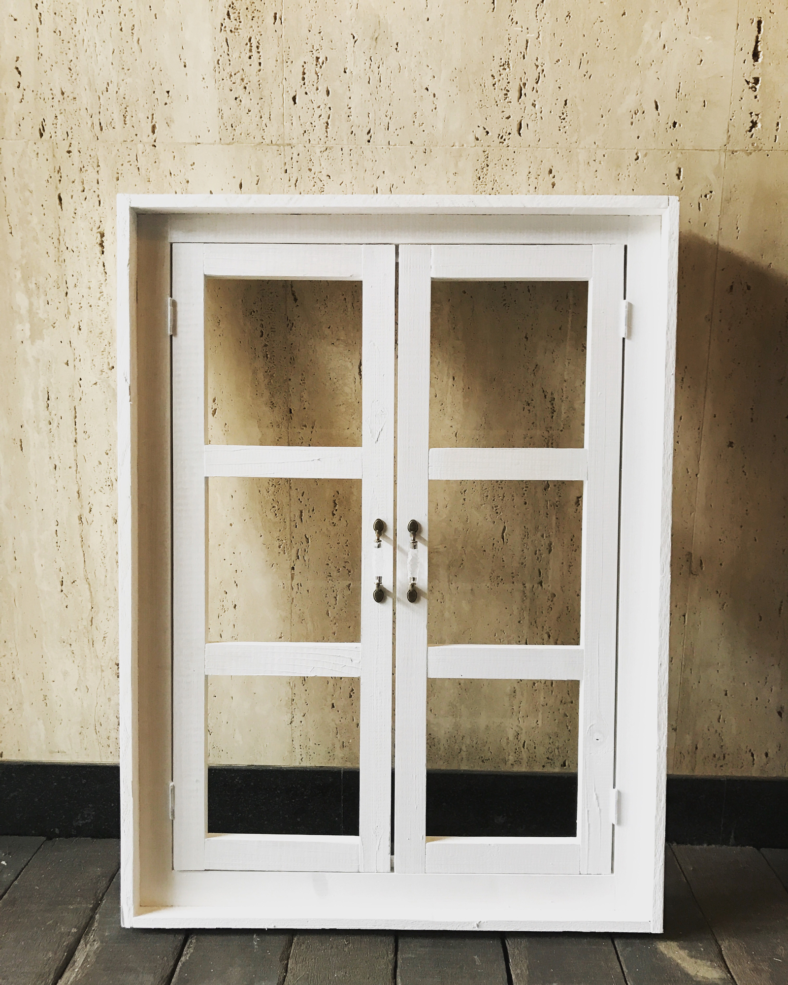 アンティーク窓枠2ドア両開き - ALTERNATIVE1'S GALLERY | minne byGMO