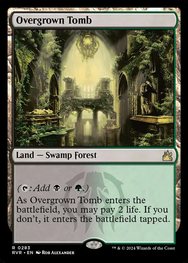 Overgrown Tomb • Ravnica (RAV) #279