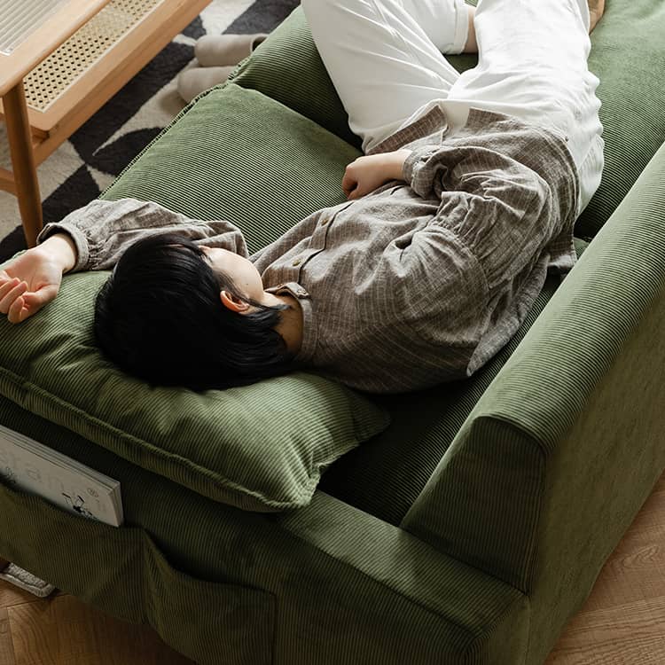 ソファ ソファ 1人掛け～3人掛け オットマン カウチン チェリー材フレーム