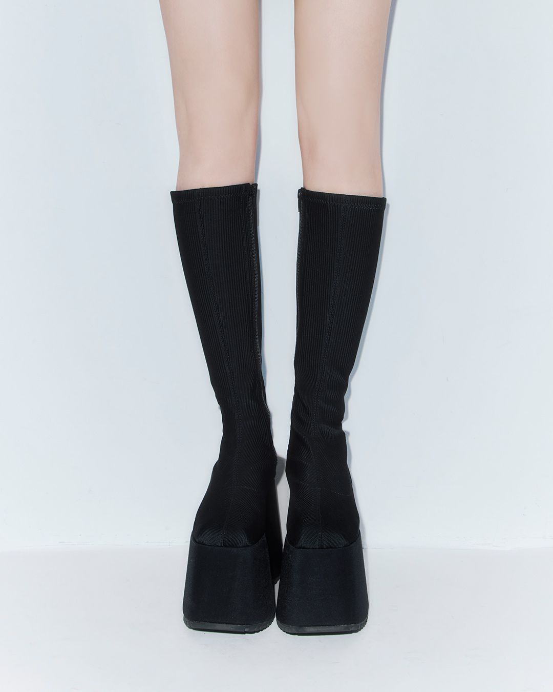 14.5cm史上最強ロングブーツ ブラック | ファッション通販＆メディア