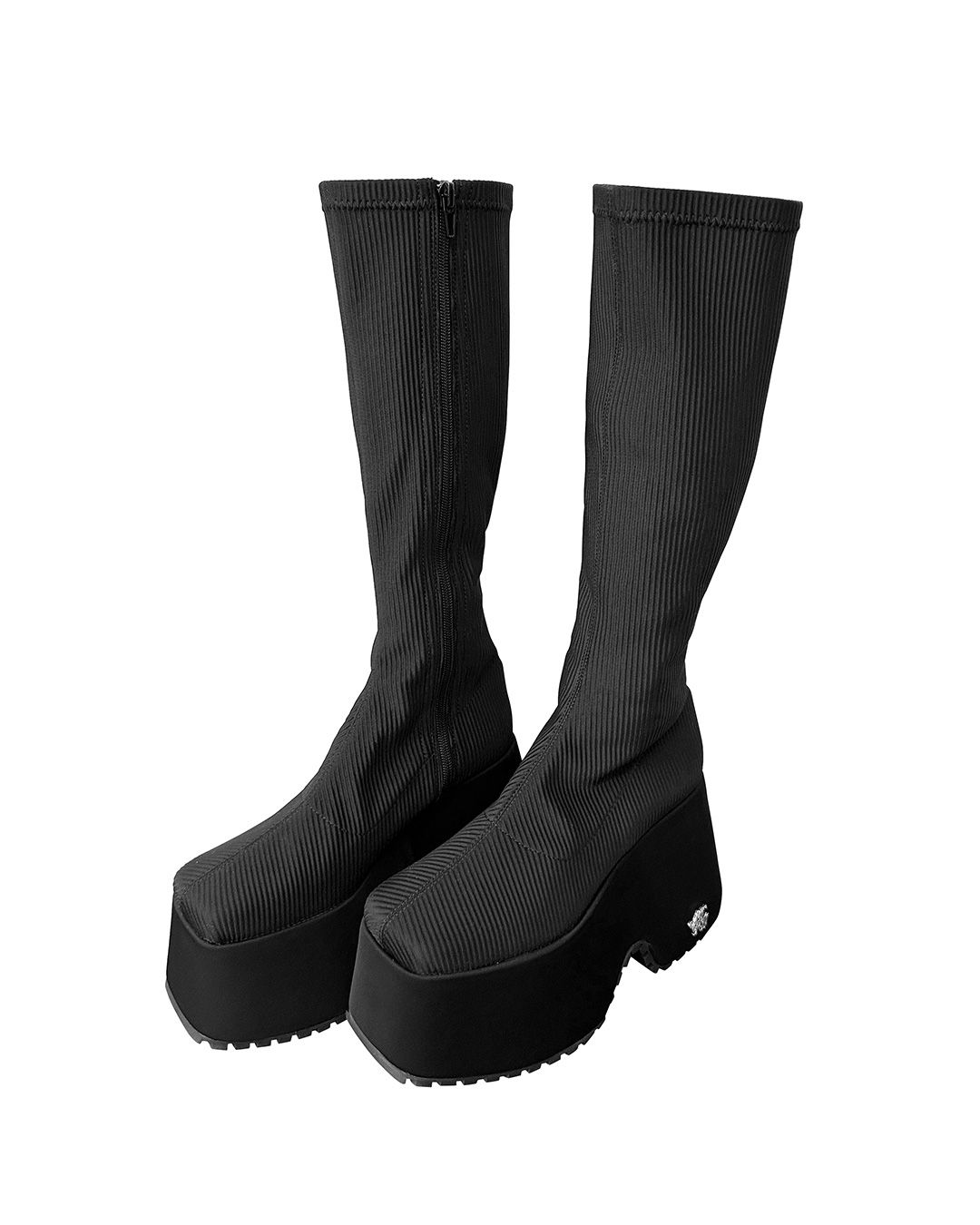 michellMacaron 12cm盛れるロングブーツ M michellMacaron 12cm盛れる