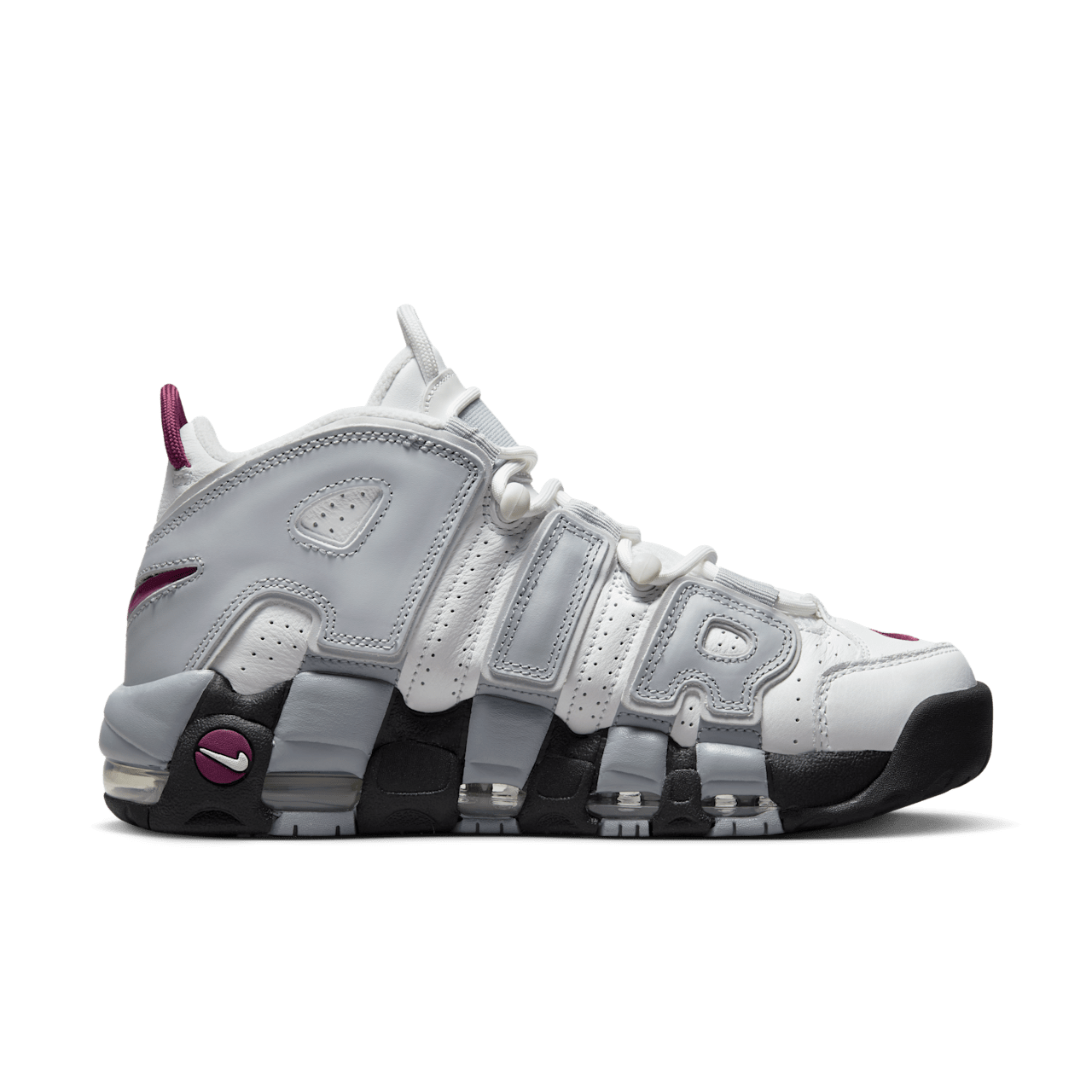 Women's Air More Uptempo 'Rosewood and Wolf Grey' (DV1137-100