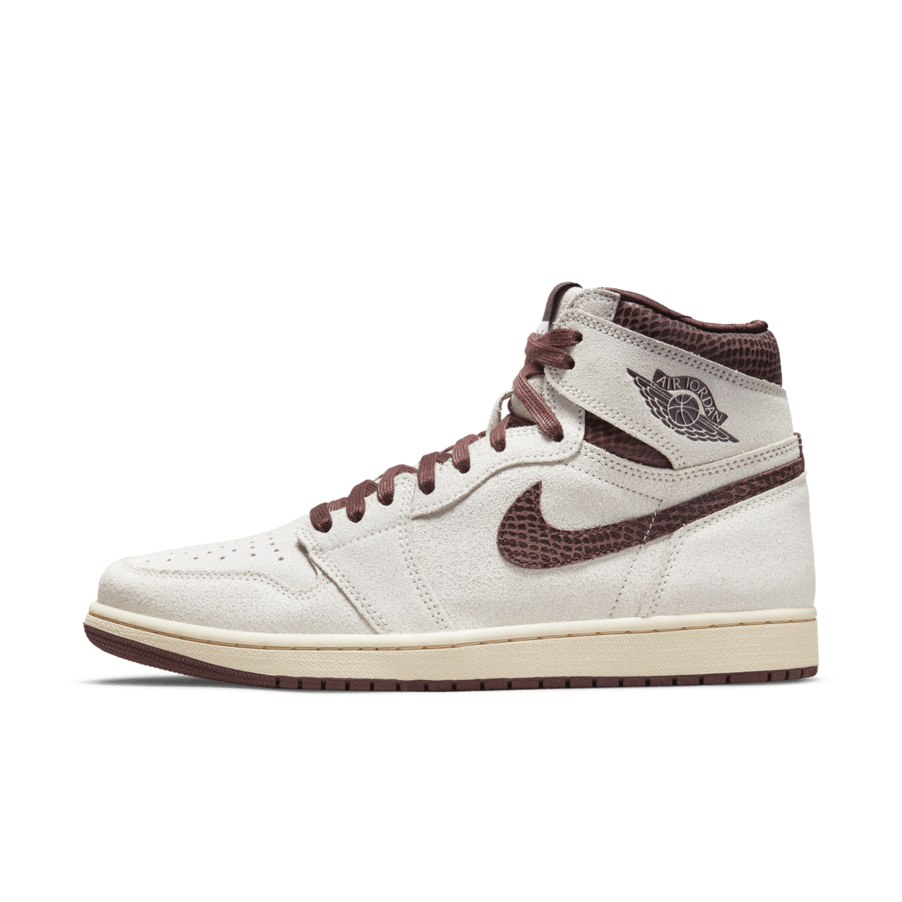 Air Jordan 1 x A Ma Maniére 'Sail and Burgundy' (DO7097-100