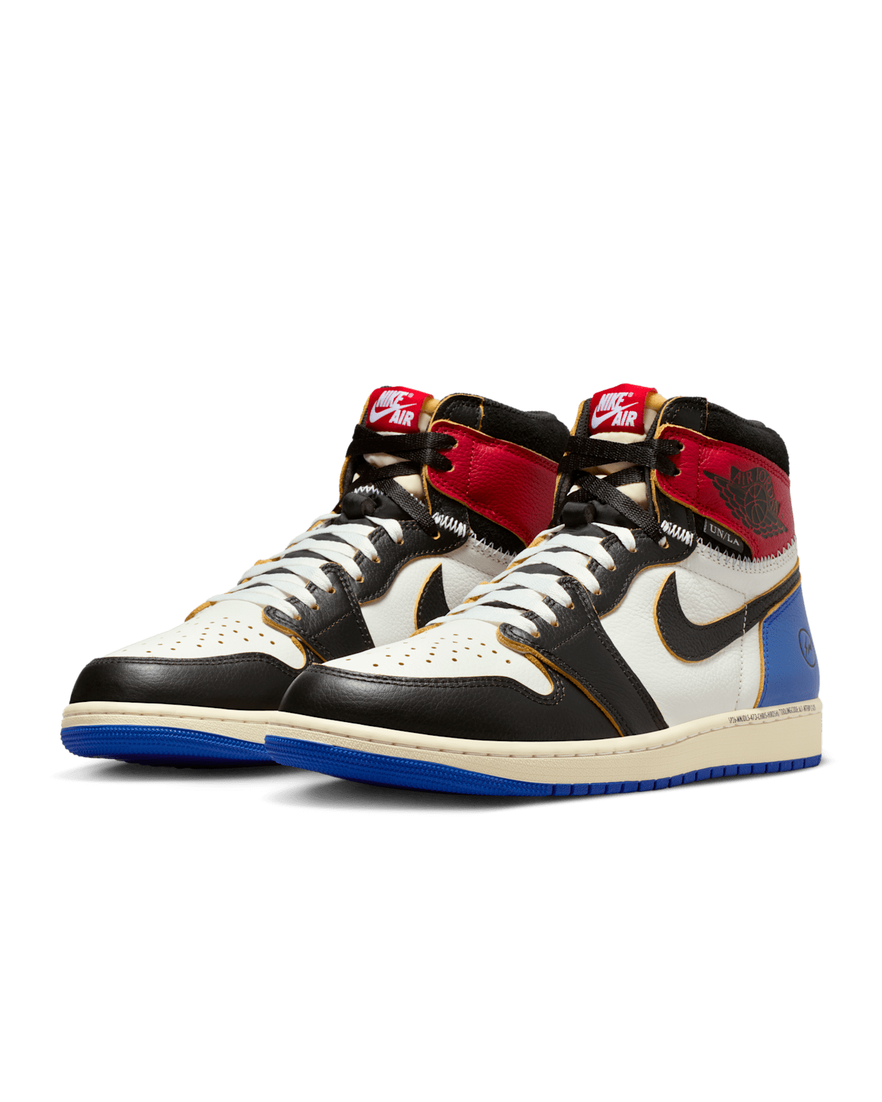 Air Jordan 1 x Union x Fragment 'Black and Varsity Red' (IO7847