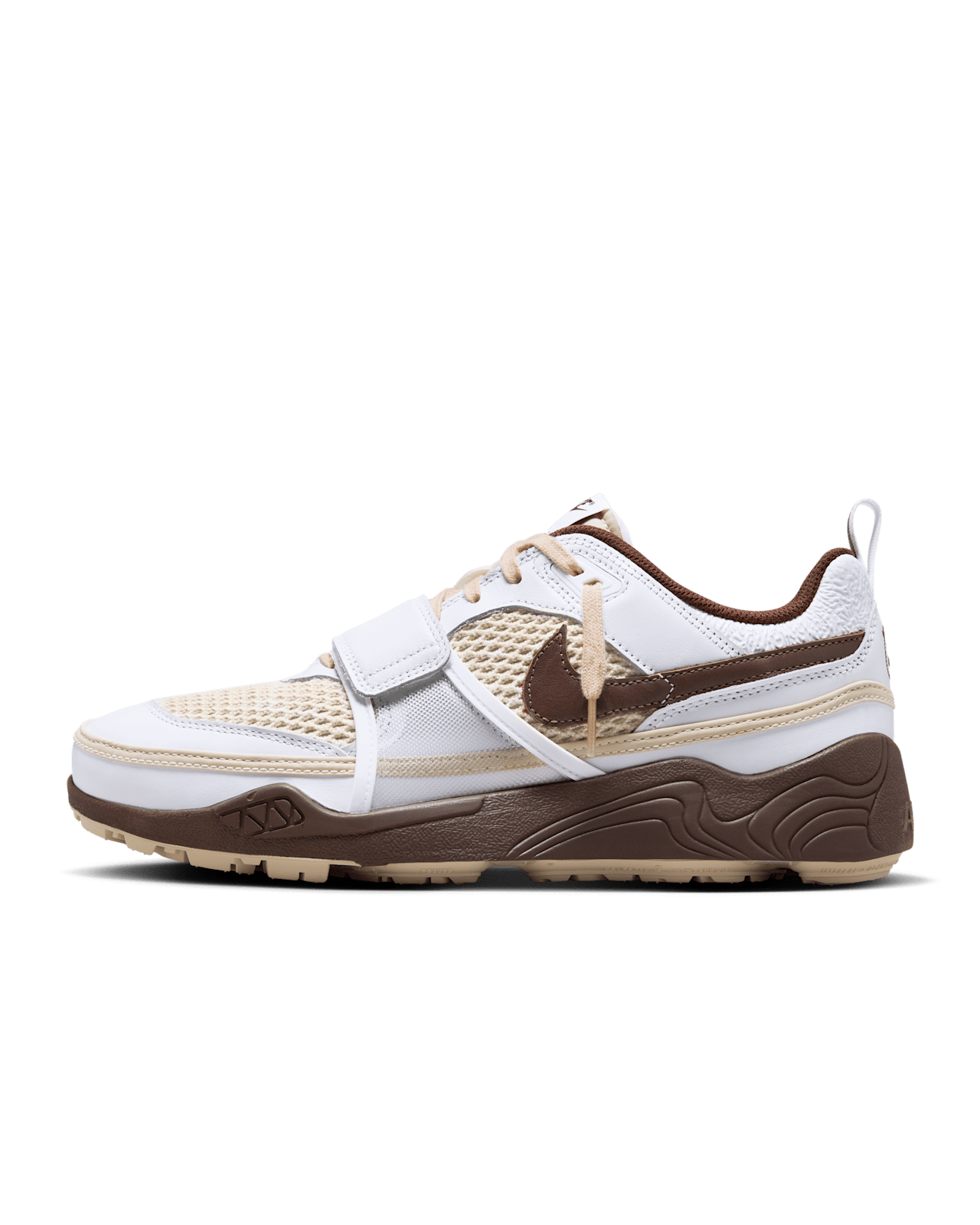 Zoom Field Jaxx 'White and Light Chocolate' (HQ3073-100) release