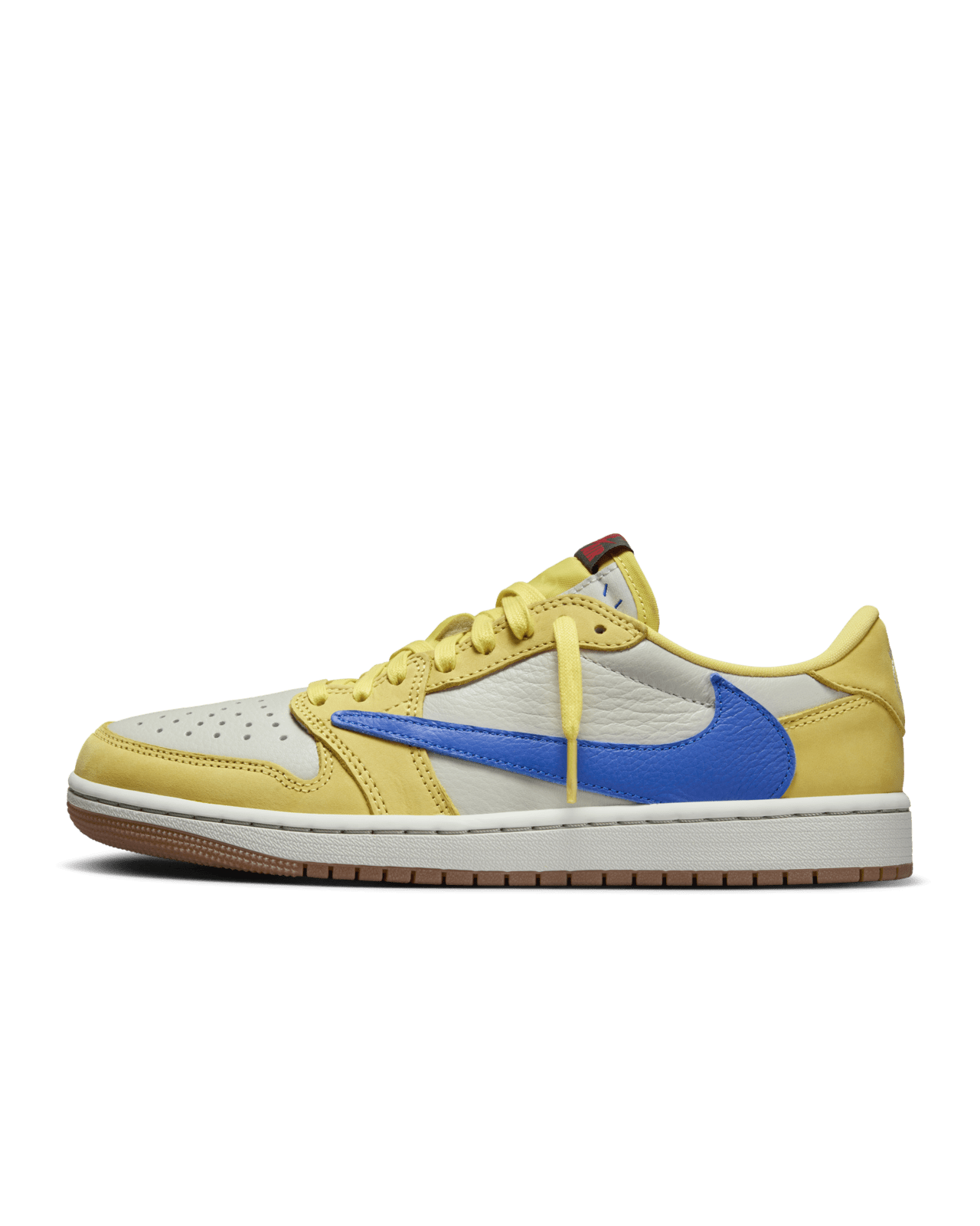 Women's Air Jordan 1 Low OG x Travis Scott 'Canary' (DZ4137-700