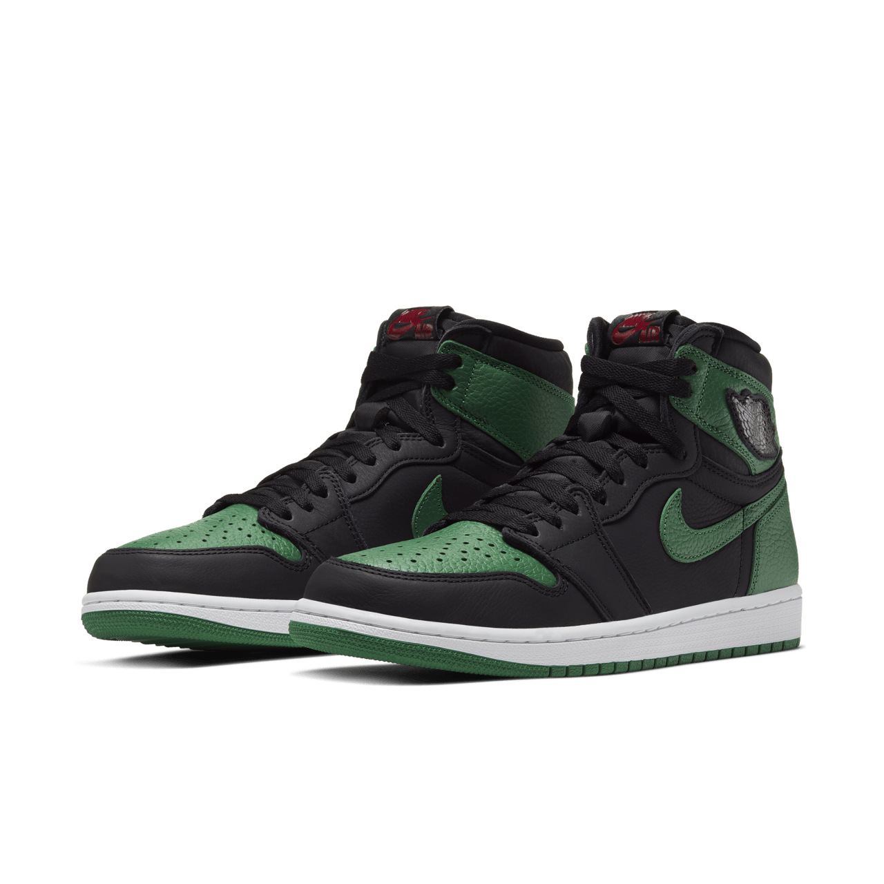 NIKE公式】エア ジョーダン 1 'Black/Pine Green' (555088-030 AJ1