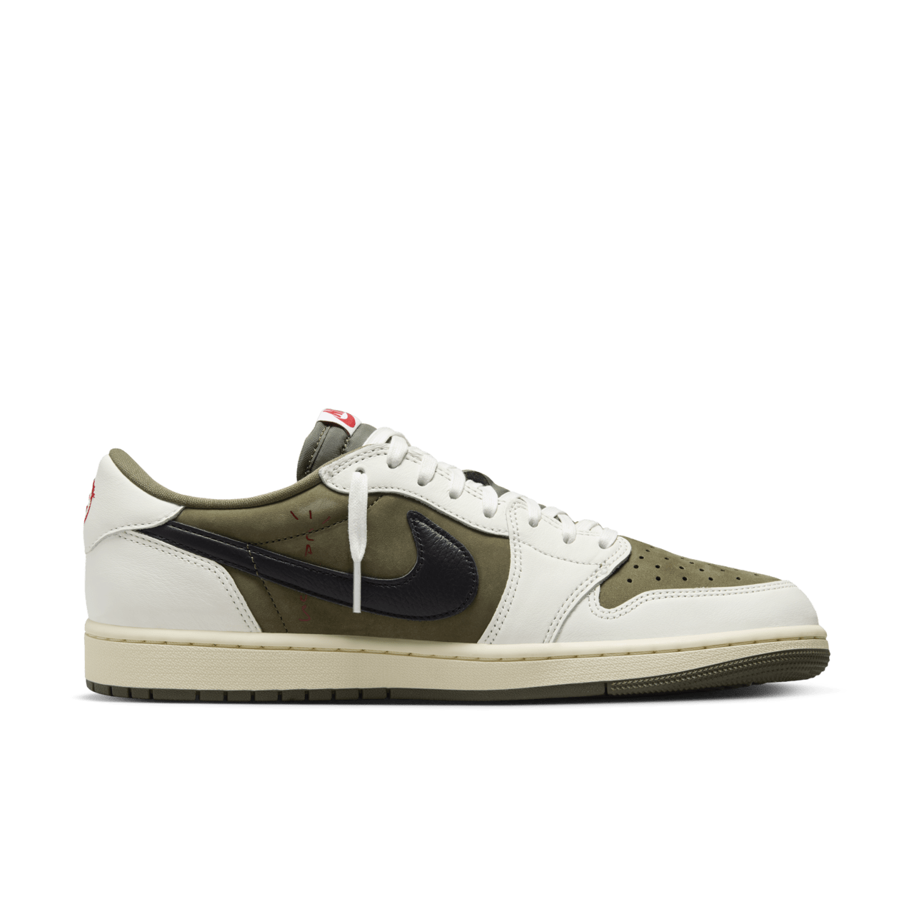 Air Jordan 1 Low x Travis Scott 'Reverse Olive' (DM7866-200